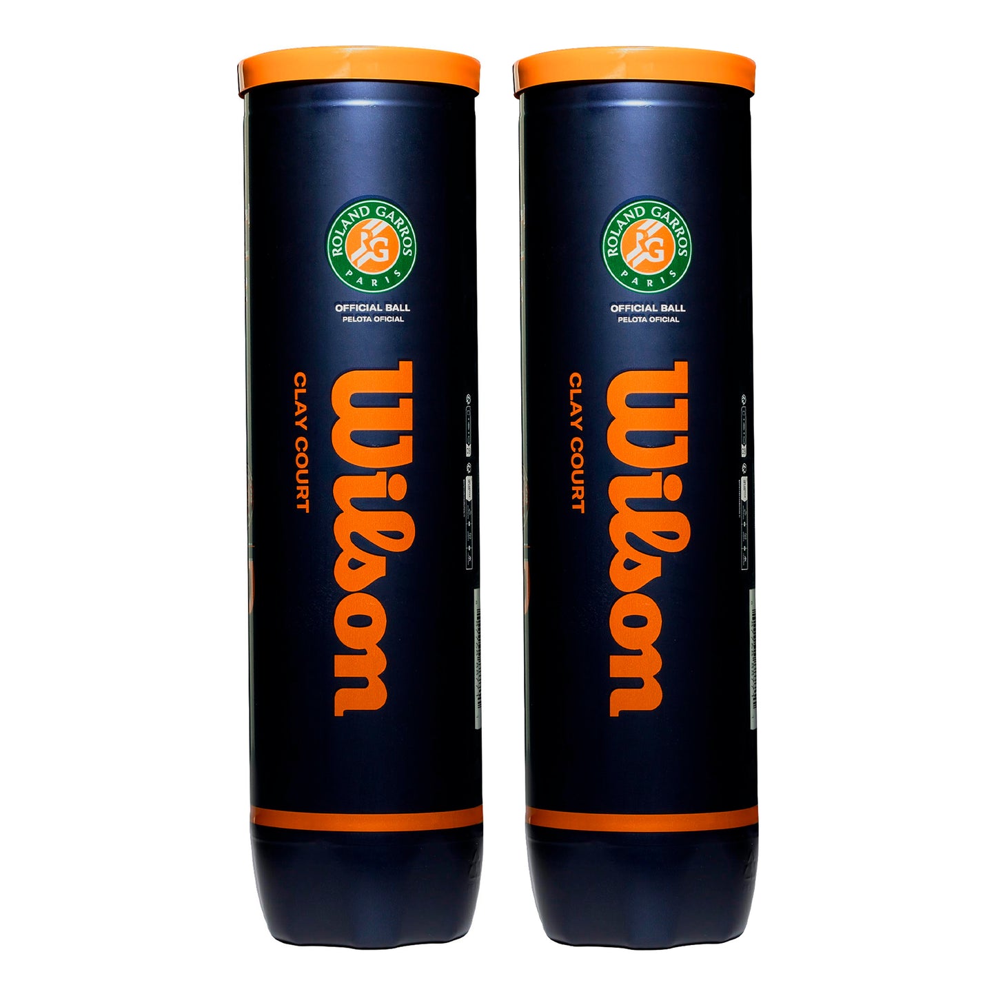 Wilson Roland Garros Official Bi Pack 2x 4er Dose Wilson Roland Garros Official Bi Pack 2x 4er Dose