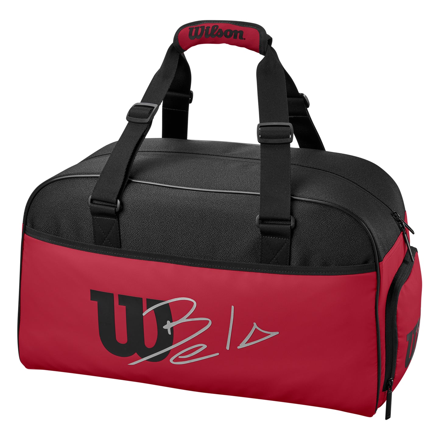 Wilson Bela DNA Small Duffle Padelsporttasche - rot Wilson Bela DNA Small Duffle Padelsporttasche - rot