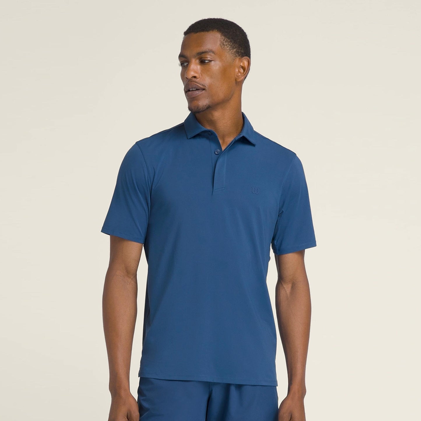 Wilson League Polo Herren-Blau Wilson League Polo Herren-Blau