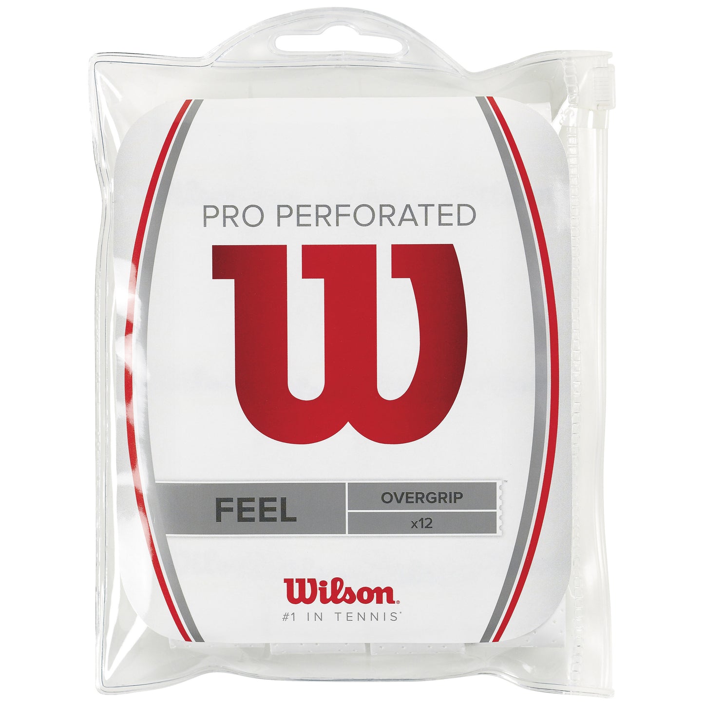 Wilson Pro Overgrip Perforated 12er Pack-Weiß Wilson Pro Overgrip Perforated 12er Pack-Weiß