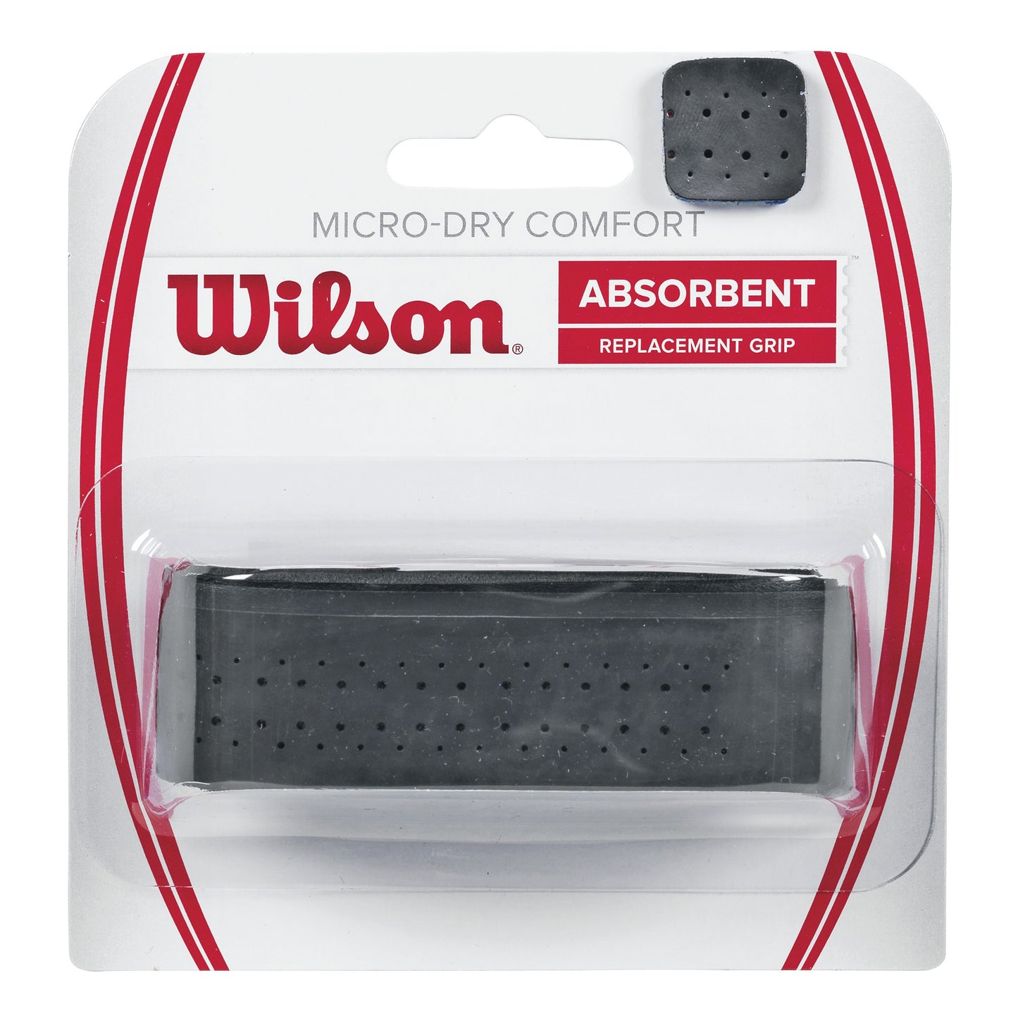 Wilson Micro-Dry Comfort 1er Pack-Schwarz Wilson Micro-Dry Comfort 1er Pack-Schwarz