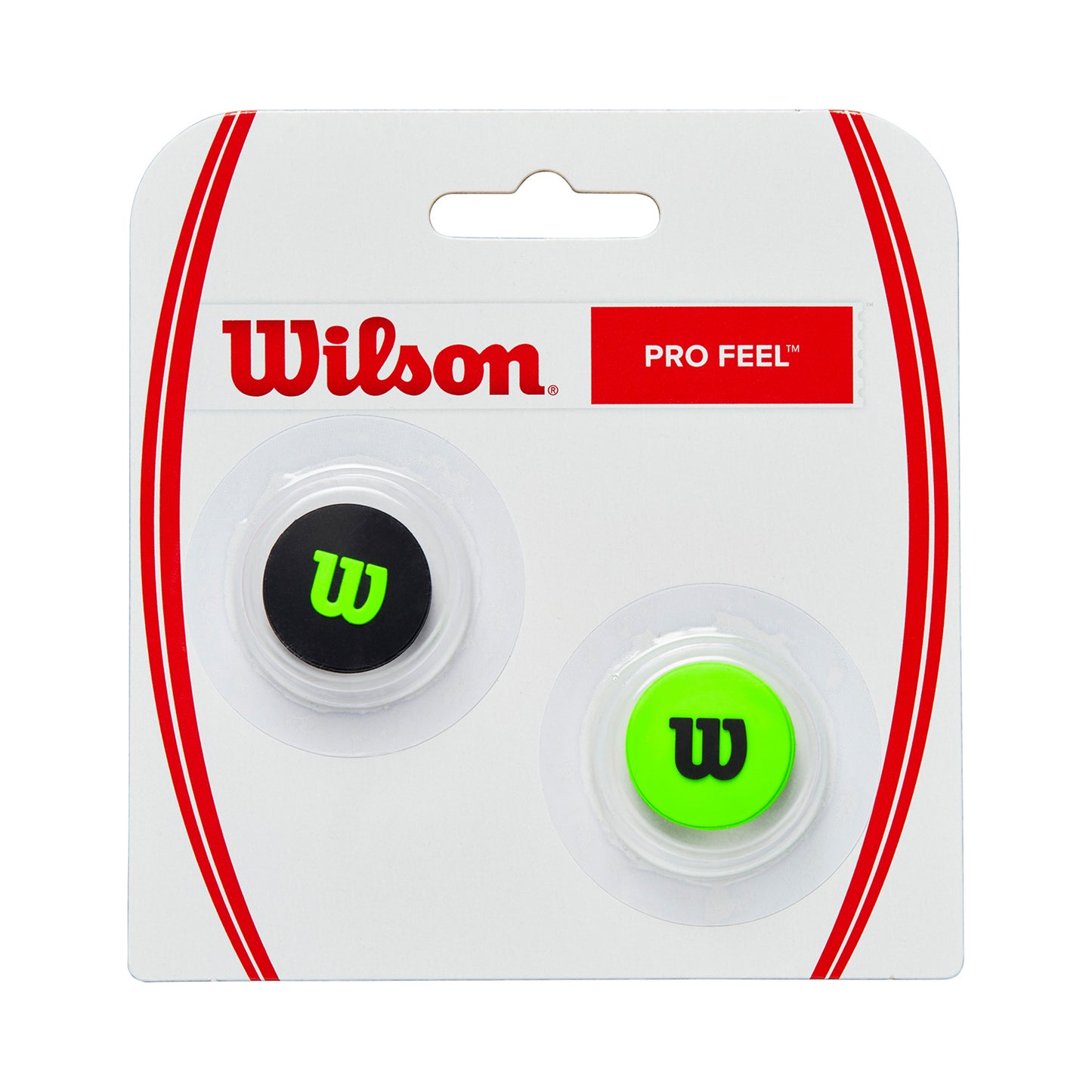 Wilson Blade Pro Feel Blade Dämpfer 2er Pack-Schwarz,Grün Wilson Blade Pro Feel Blade Dämpfer 2er Pack-Schwarz,Grün