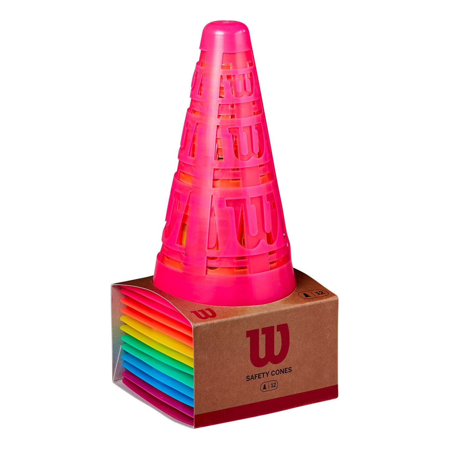 Wilson Safe Cones Markierungskegel 12er Pack-Mehrfarbig Wilson Safe Cones Markierungskegel 12er Pack-Mehrfarbig