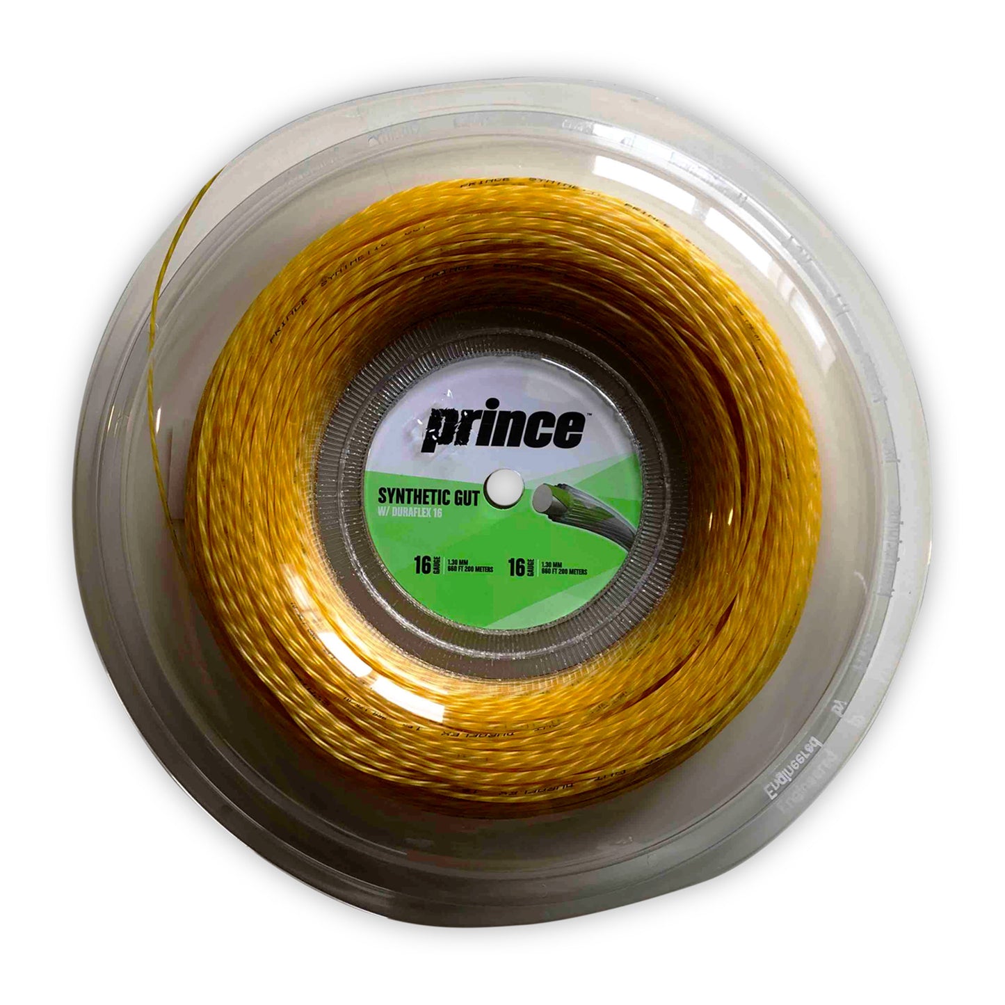 Prince Synthetic Gut Duraflex Saitenrolle 200m-Gold Prince Synthetic Gut Duraflex Saitenrolle 200m-Gold