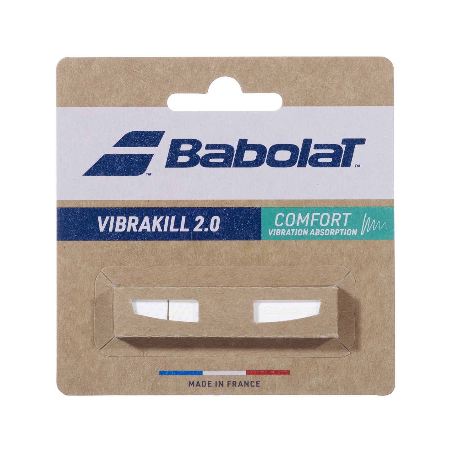 Babolat Vibrakill Dämpfer 1er Pack-Weiß Babolat Vibrakill Dämpfer 1er Pack-Weiß