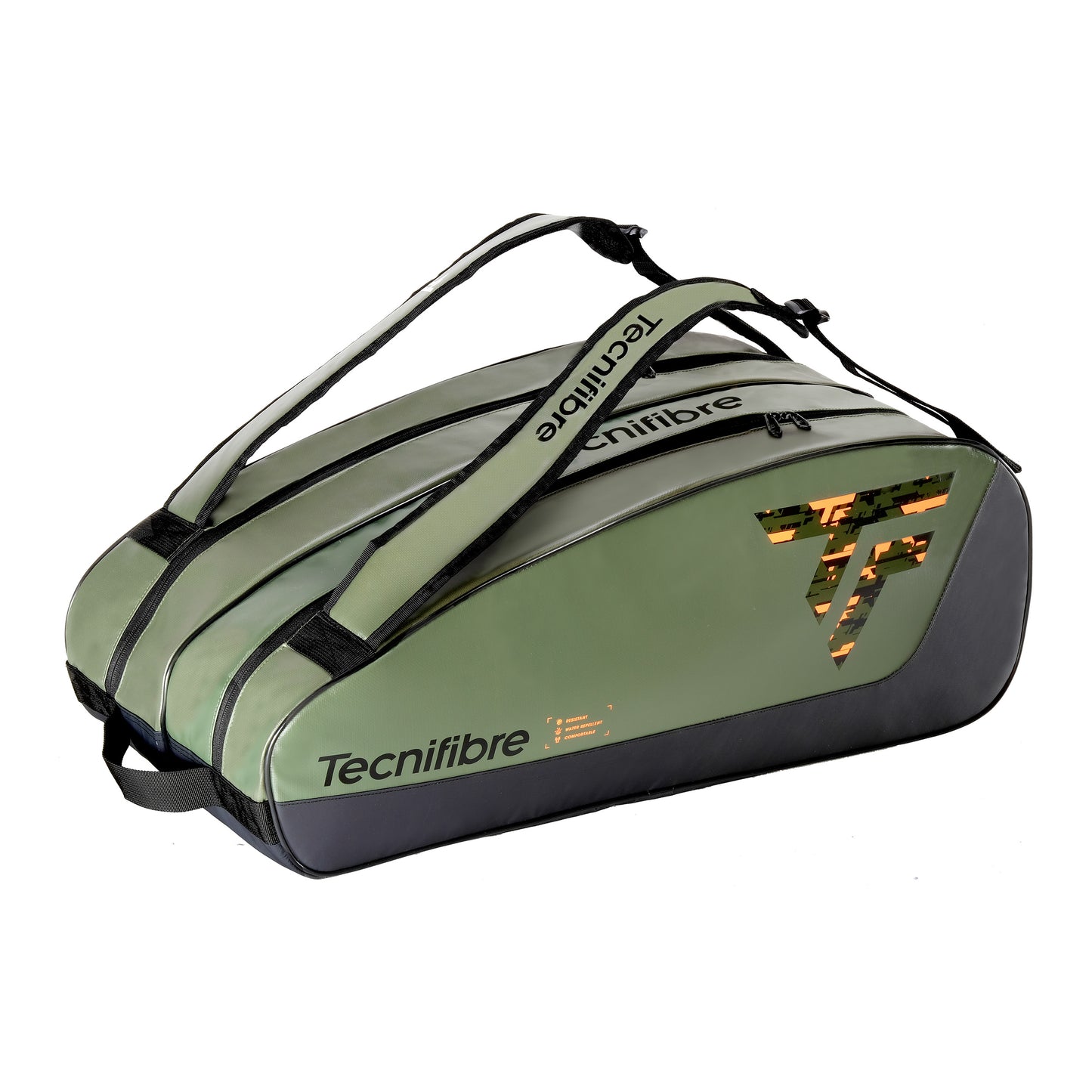 Tecnifibre Tour Endurance Schlägertasche 12er-Khaki Tecnifibre Tour Endurance Schlägertasche 12er-Khaki