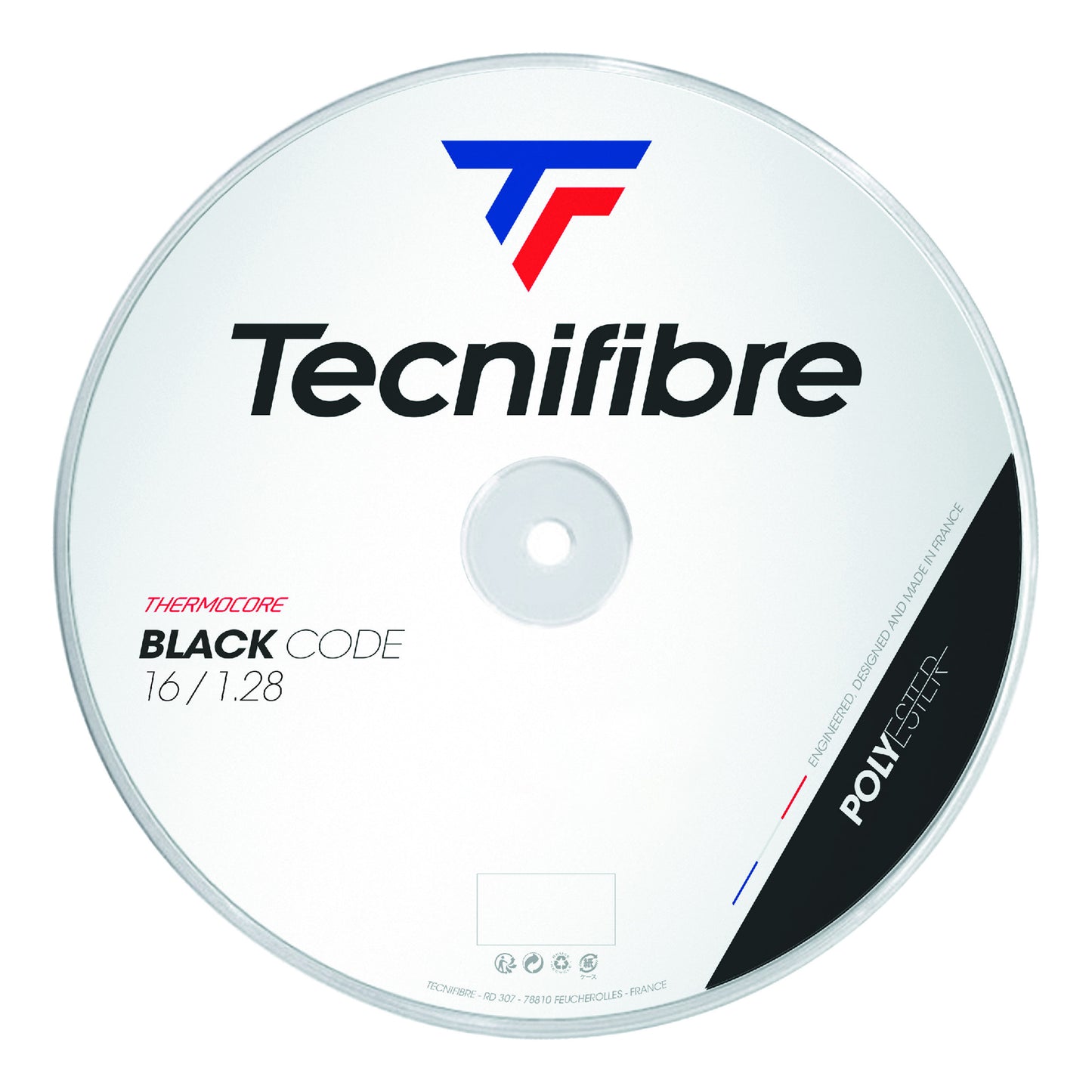 Tecnifibre Black Code Fire 200m Saitenrolle-Orange,Rot Tecnifibre Black Code Fire 200m Saitenrolle-Orange,Rot