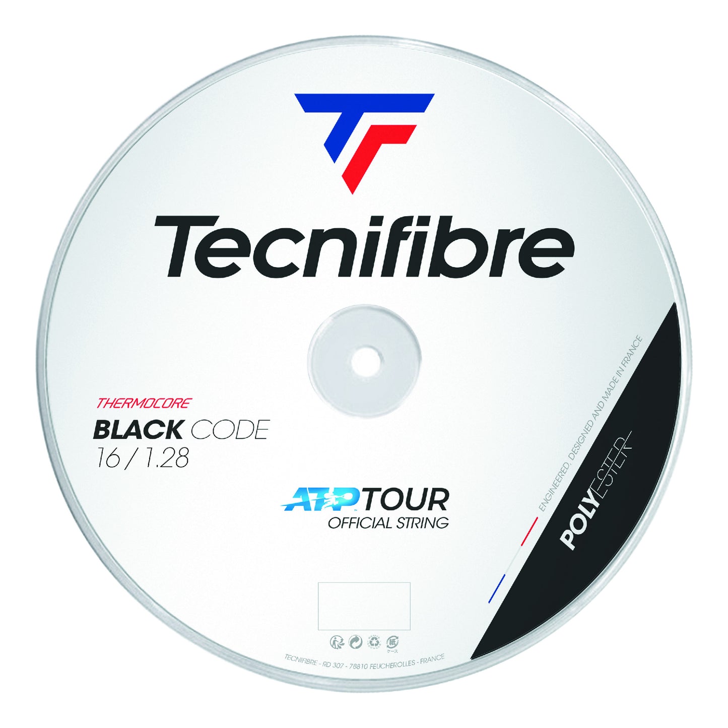 Tecnifibre Black Code 200m Saitenrolle-Limette Tecnifibre Black Code 200m Saitenrolle-Limette