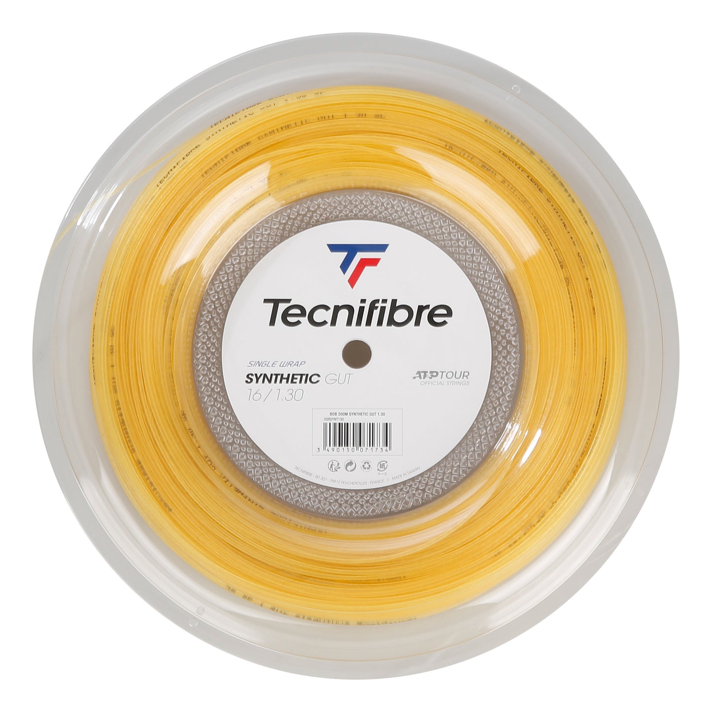 Tecnifibre Synthetic Gut 200m Saitenrolle-Gelb Tecnifibre Synthetic Gut 200m Saitenrolle-Gelb