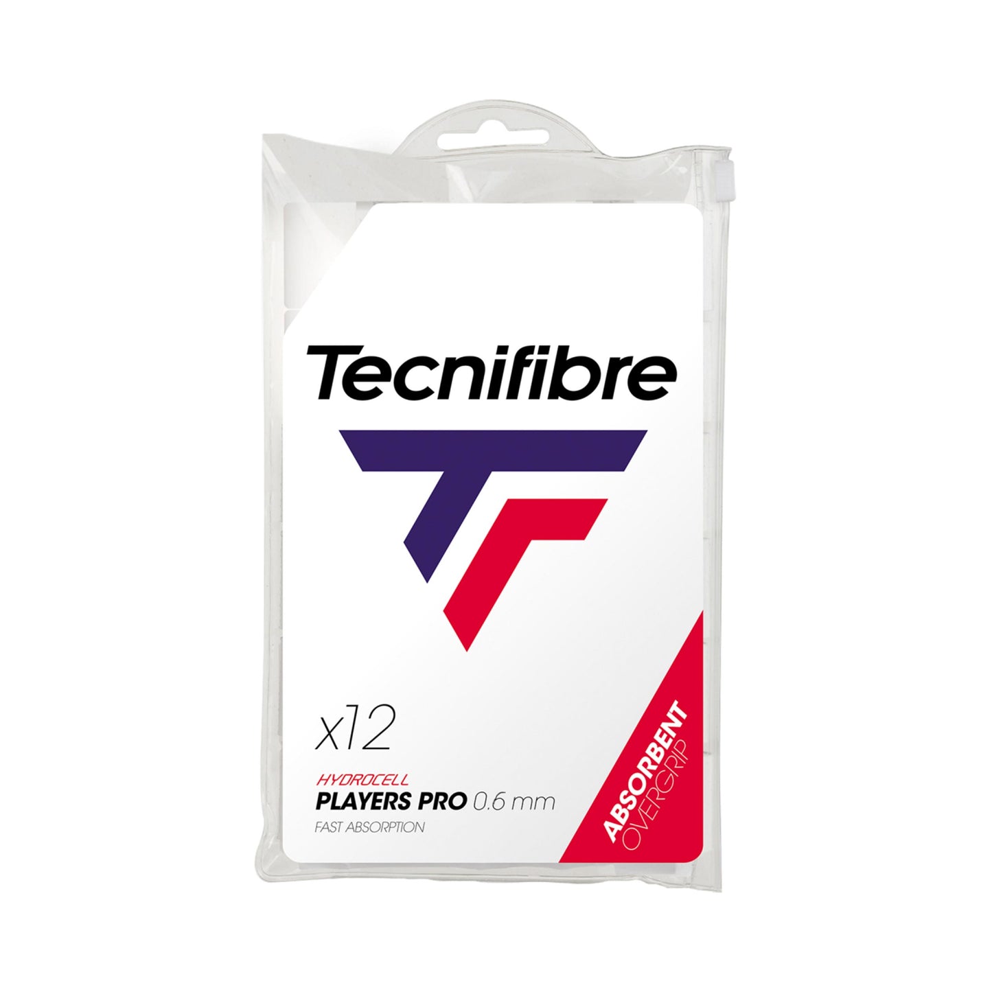 Tecnifibre Player Pro Feel 12er Pack - weiß Tecnifibre Player Pro Feel 12er Pack - weiß