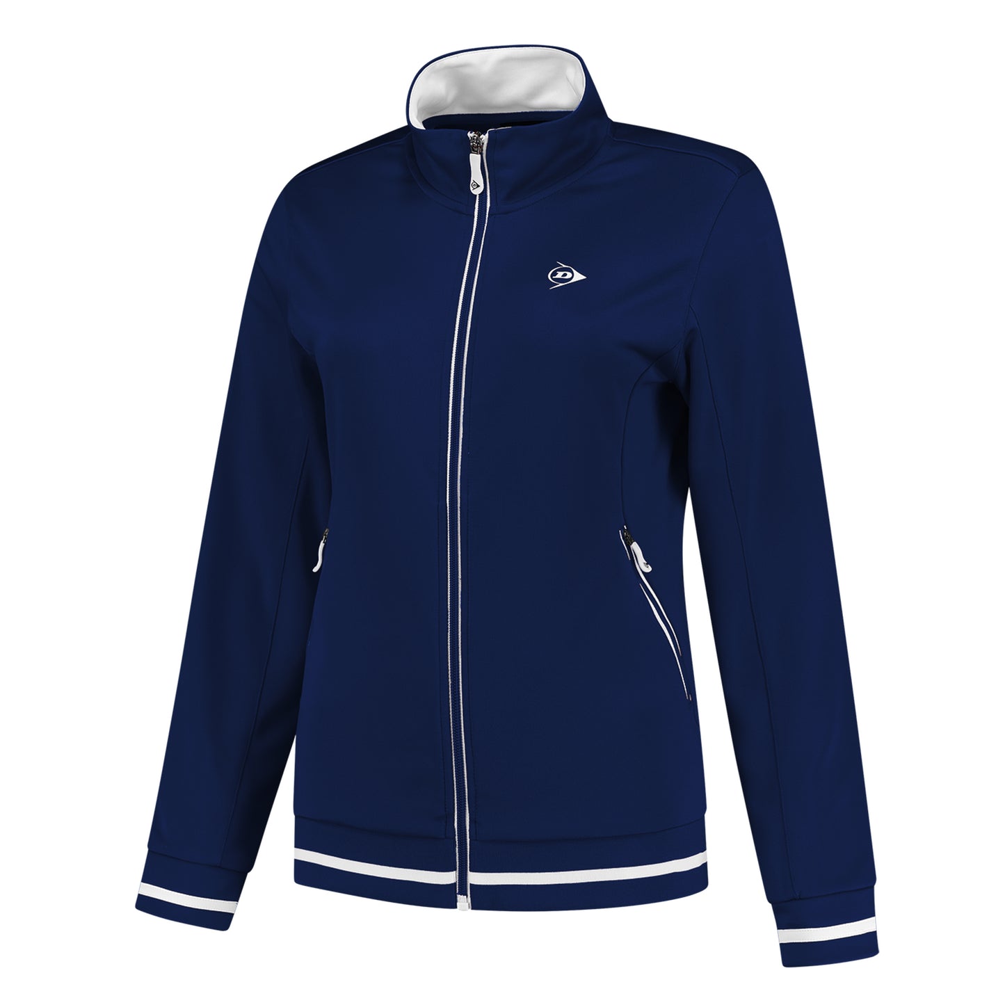 Dunlop Knitted Trainingsjacke Damen - dunkelblau Dunlop Knitted Trainingsjacke Damen - dunkelblau