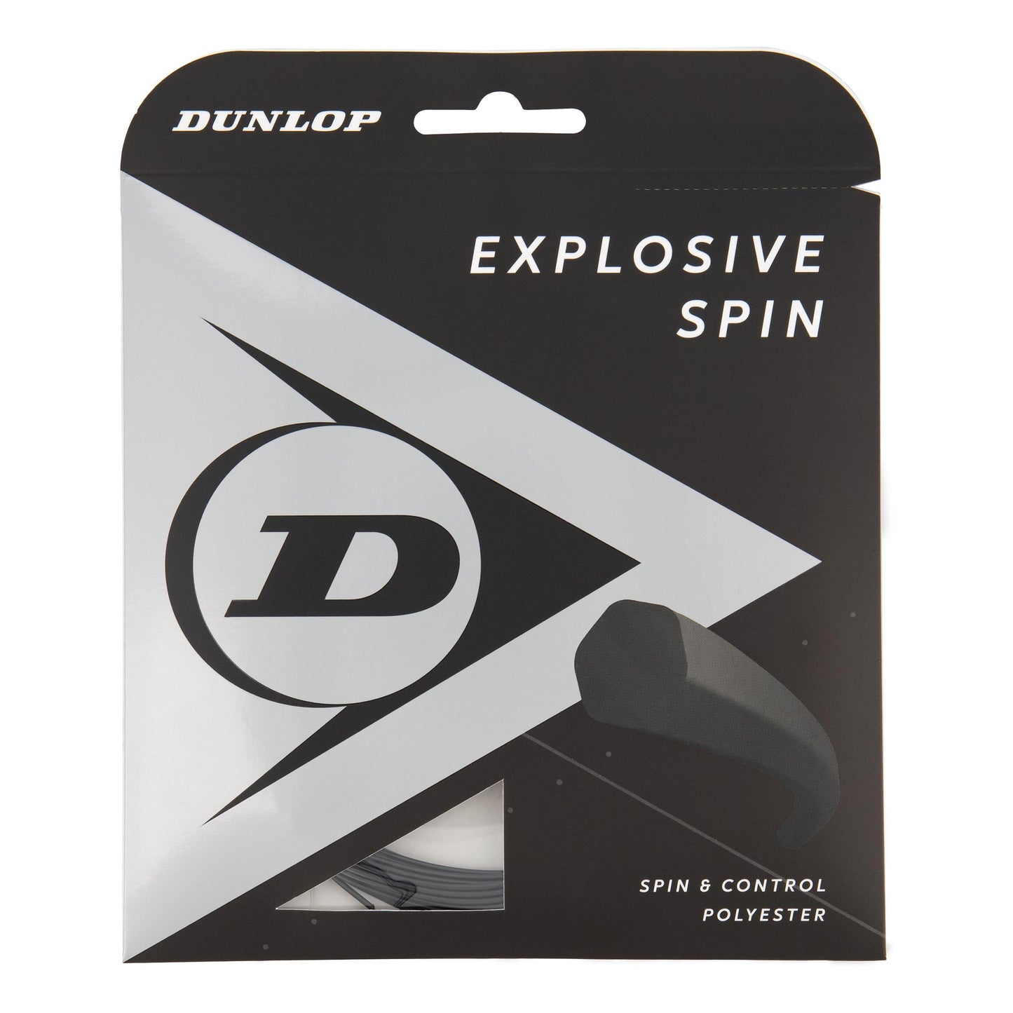 Dunlop Explosive Spin Saitenset 12m-Schwarz Dunlop Explosive Spin Saitenset 12m-Schwarz