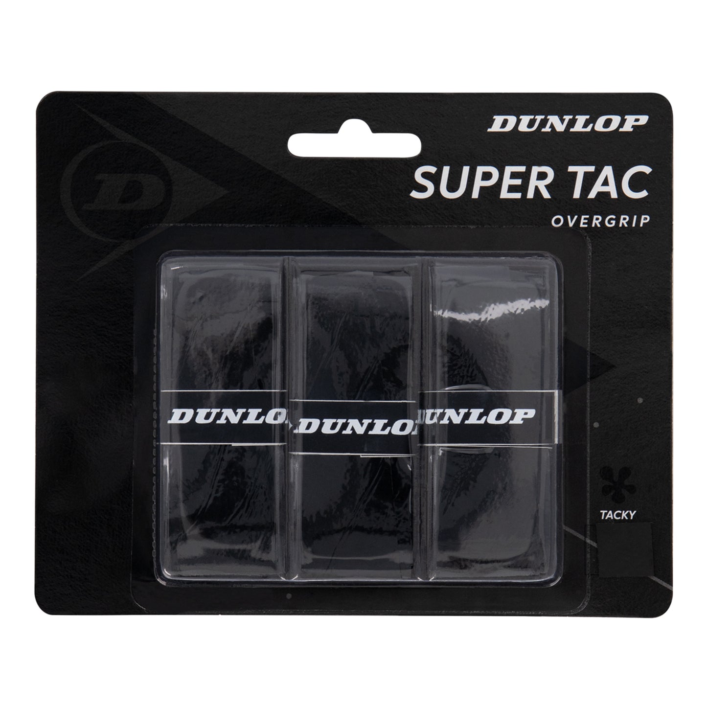 Dunlop Super Tac 3er Pack - schwarz Dunlop Super Tac 3er Pack - schwarz