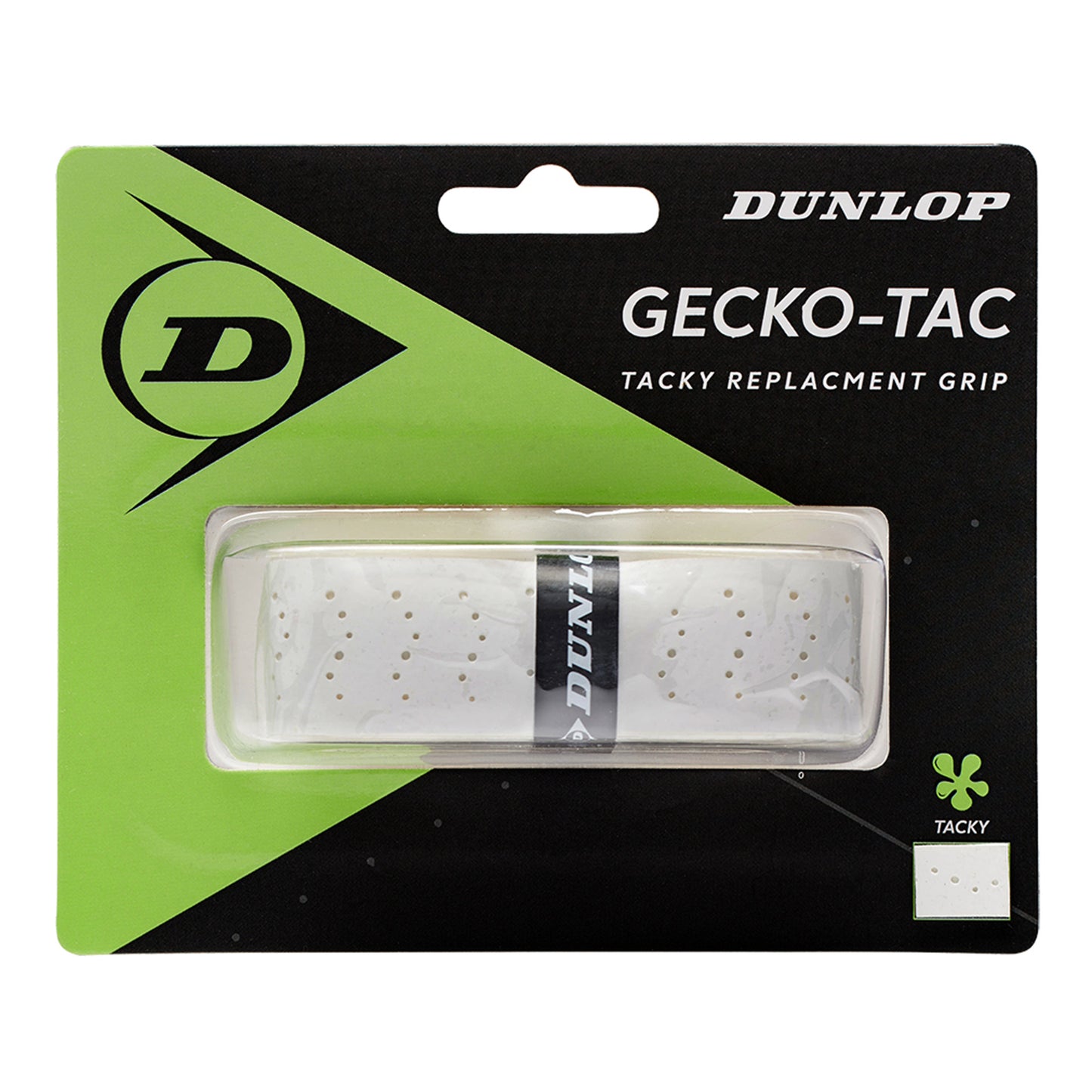 Dunlop Gecko-Tac Replacement Grip 1er Pack-Weiß Dunlop Gecko-Tac Replacement Grip 1er Pack-Weiß
