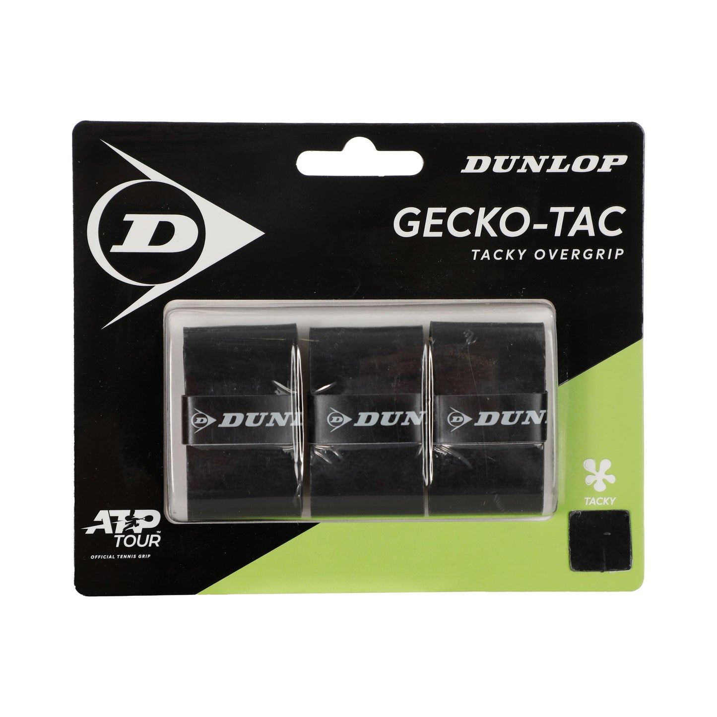 Dunlop Gecko-Tac 3er Pack - schwarz Dunlop Gecko-Tac 3er Pack - schwarz