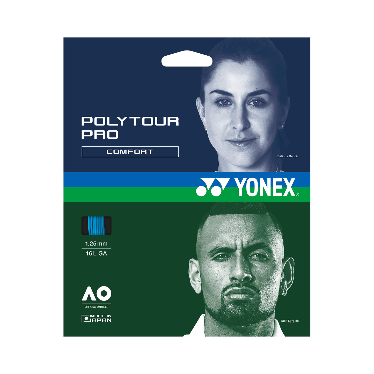 Yonex Poly Tour Pro Saitenset 12m - blau Yonex Poly Tour Pro Saitenset 12m - blau