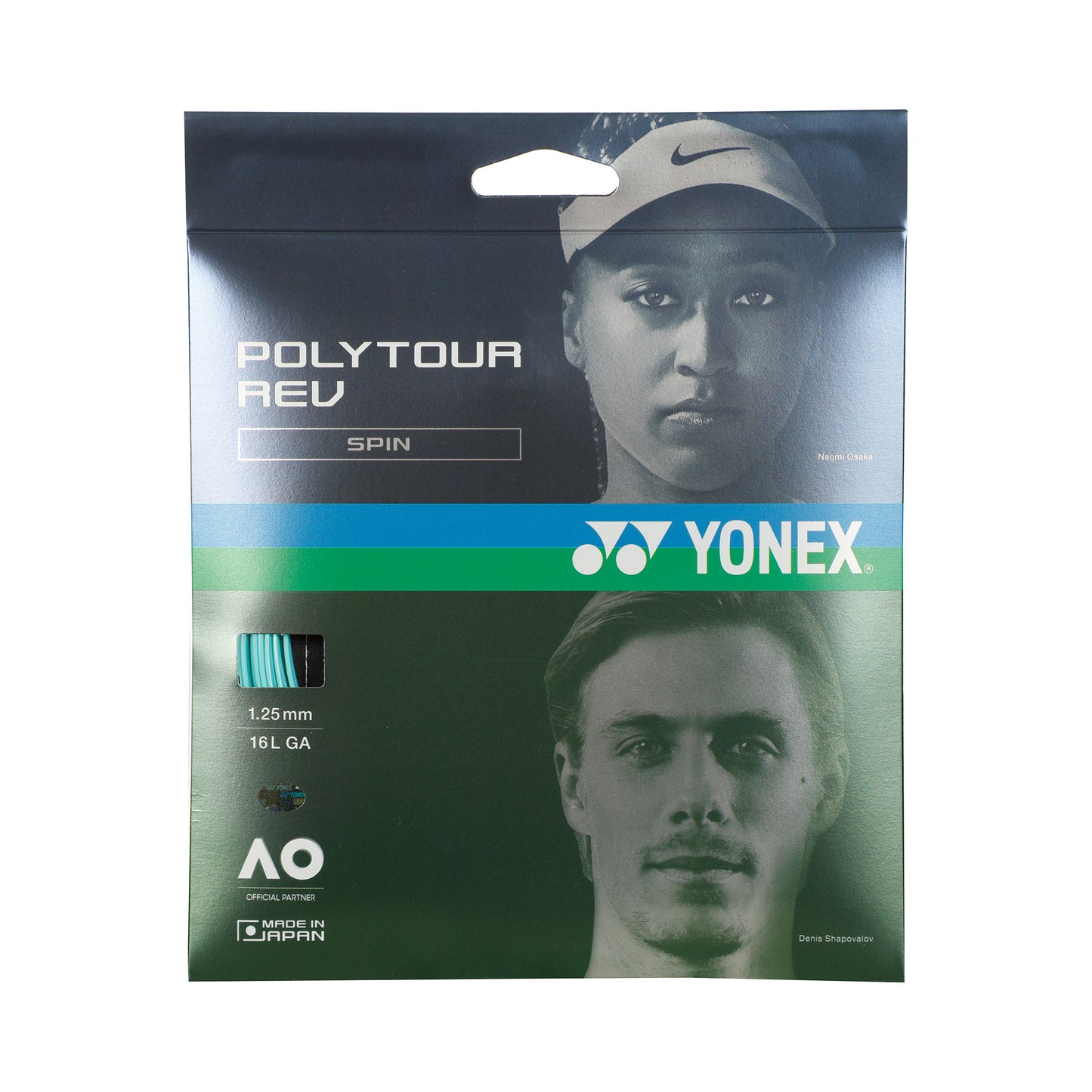Yonex Poly Tour Rev Saitenset 12m-Mint Yonex Poly Tour Rev Saitenset 12m-Mint