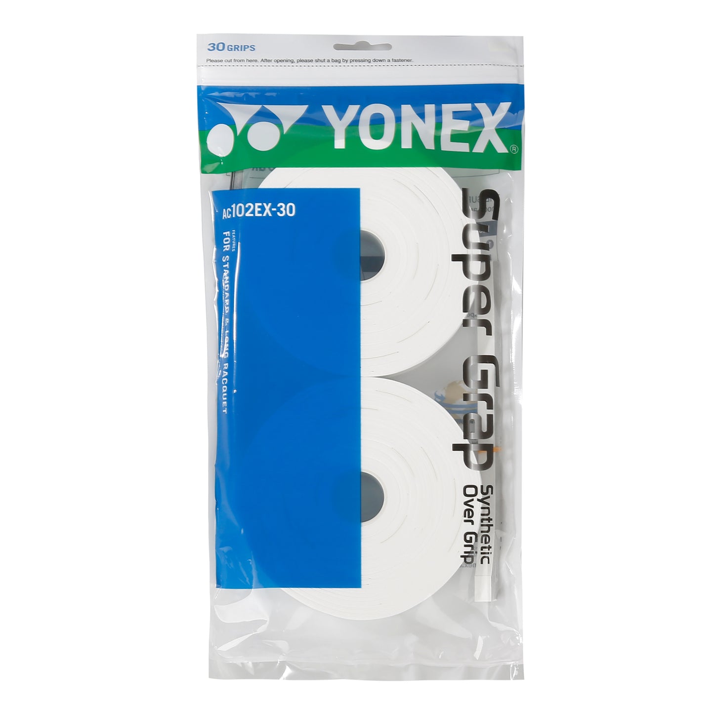 Yonex Super Grap 30er Pack-Weiß Yonex Super Grap 30er Pack-Weiß