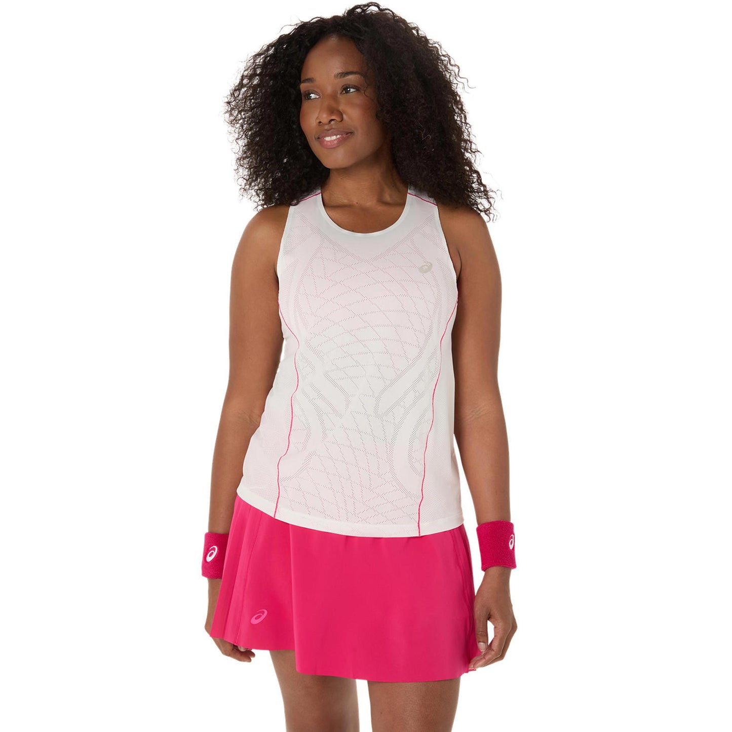 ASICS Match Actibreeze Tank-Top Damen-Creme ASICS Match Actibreeze Tank-Top Damen-Creme