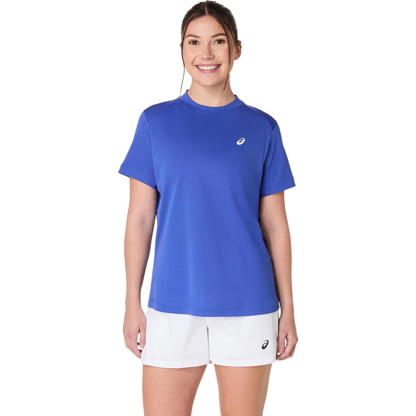 ASICS Court T-Shirt Damen - blau, blau ASICS Court T-Shirt Damen - blau, blau