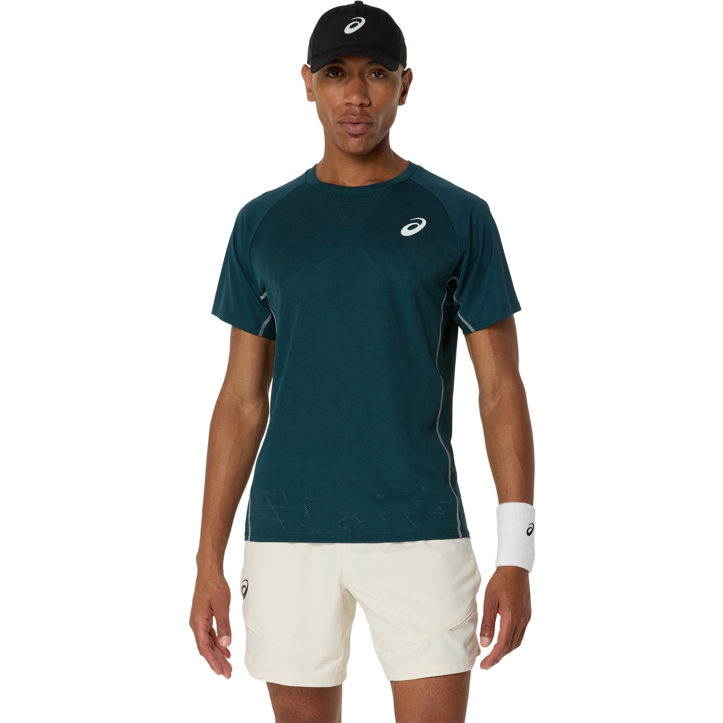 ASICS Match Actibreeze T-Shirt Herren-Dunkelgrün ASICS Match Actibreeze T-Shirt Herren-Dunkelgrün
