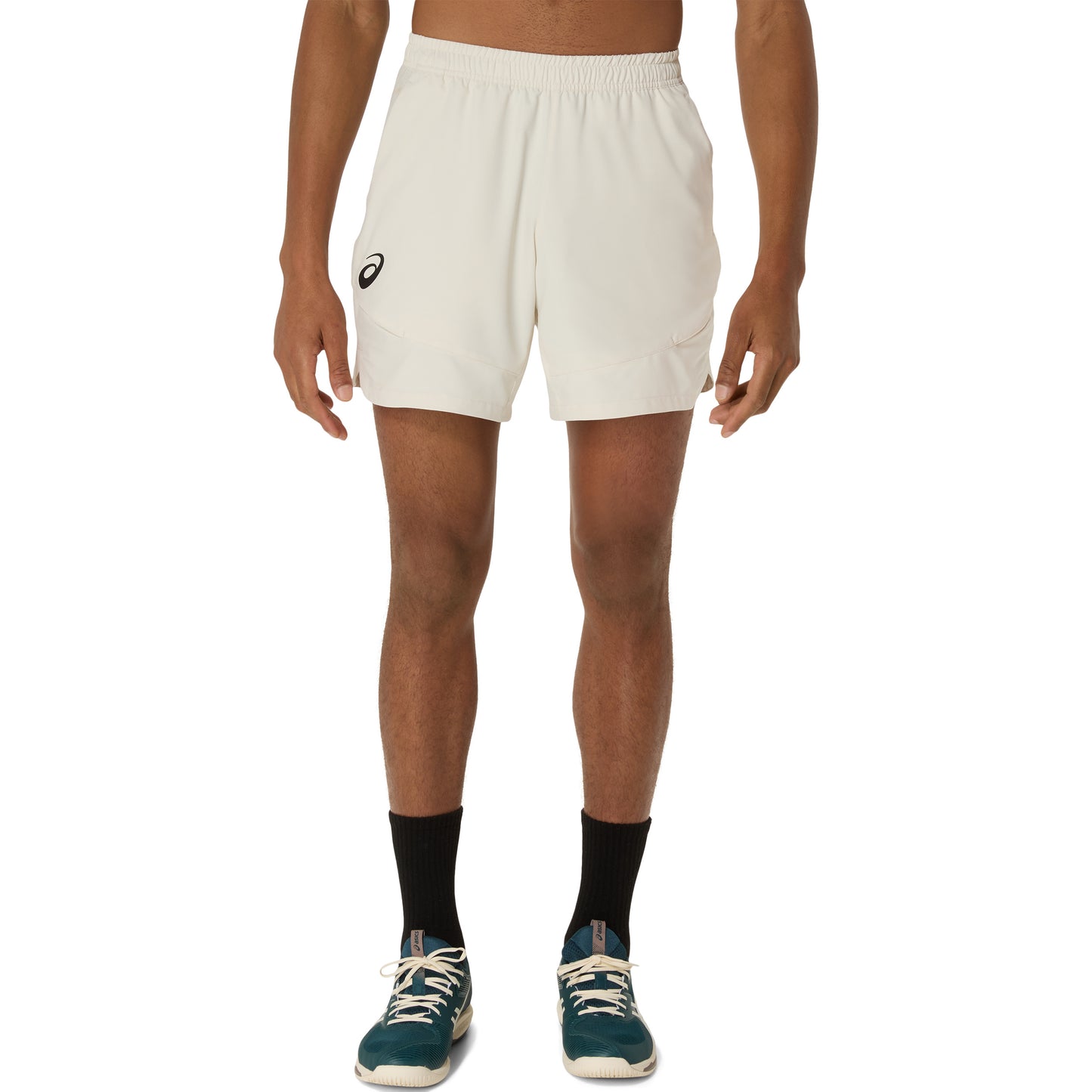 ASICS Match 7in Shorts Herren-Beige ASICS Match 7in Shorts Herren-Beige