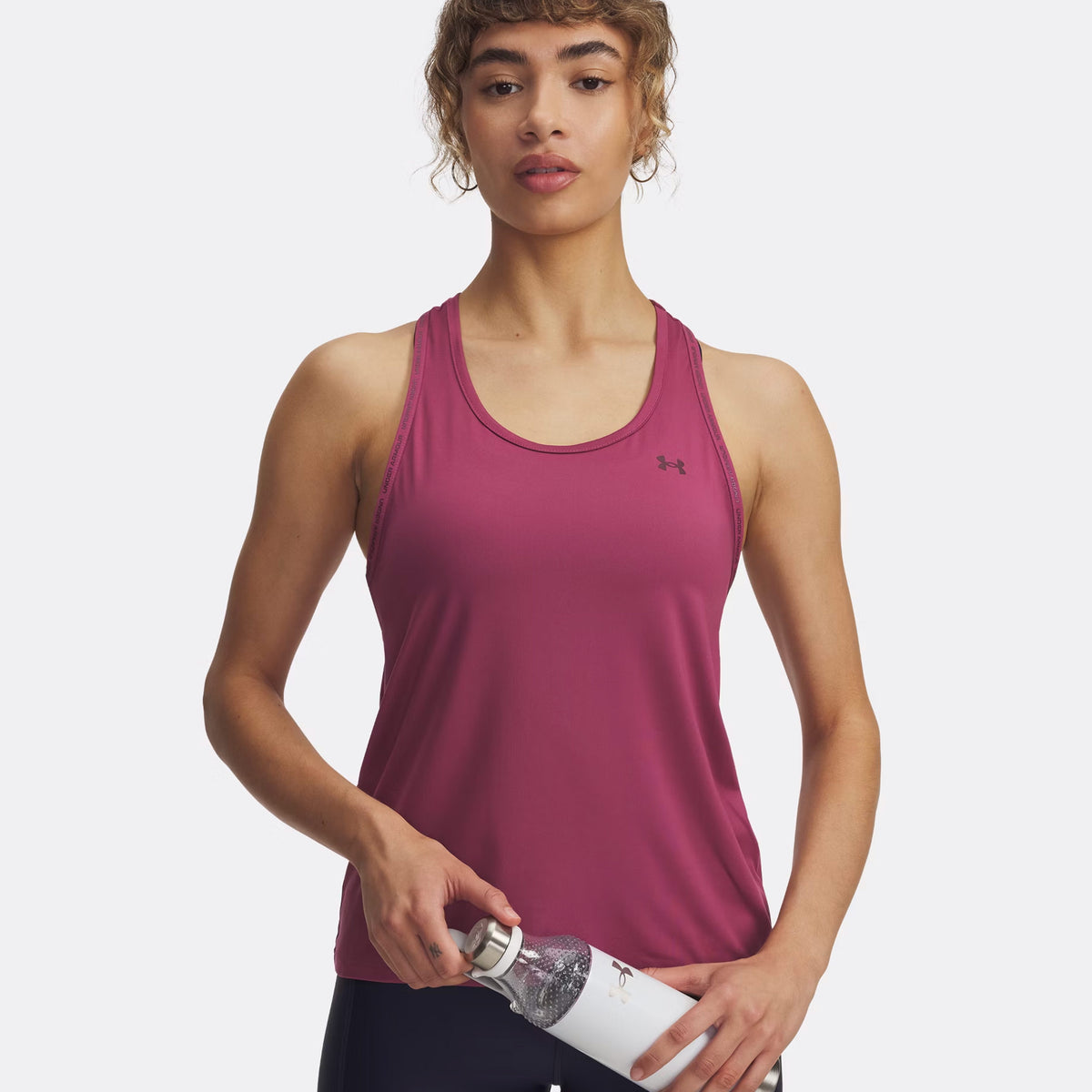 Under Armour Tech Knockout Tank-Top Damen-Berry Under Armour Tech Knockout Tank-Top Damen-Berry