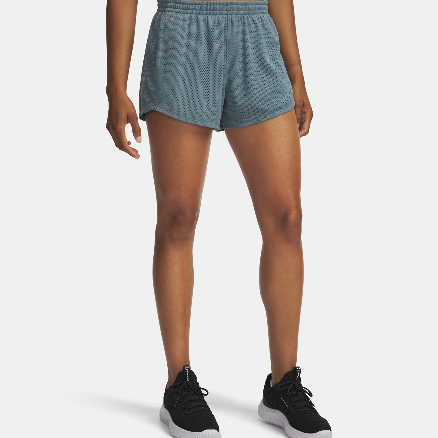 Under Armour Tech Play Up Mesh Shorts Damen-blaugrau Under Armour Tech Play Up Mesh Shorts Damen-blaugrau