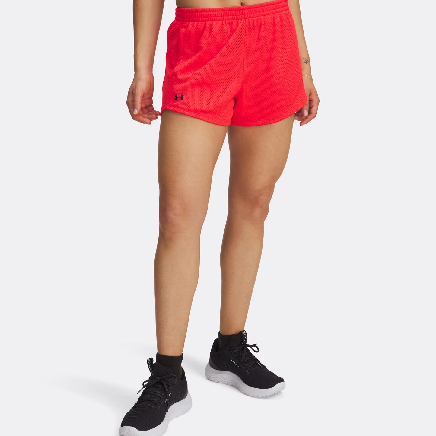 Under Armour Tech Play Up Mesh Shorts Damen-Rot Under Armour Tech Play Up Mesh Shorts Damen-Rot