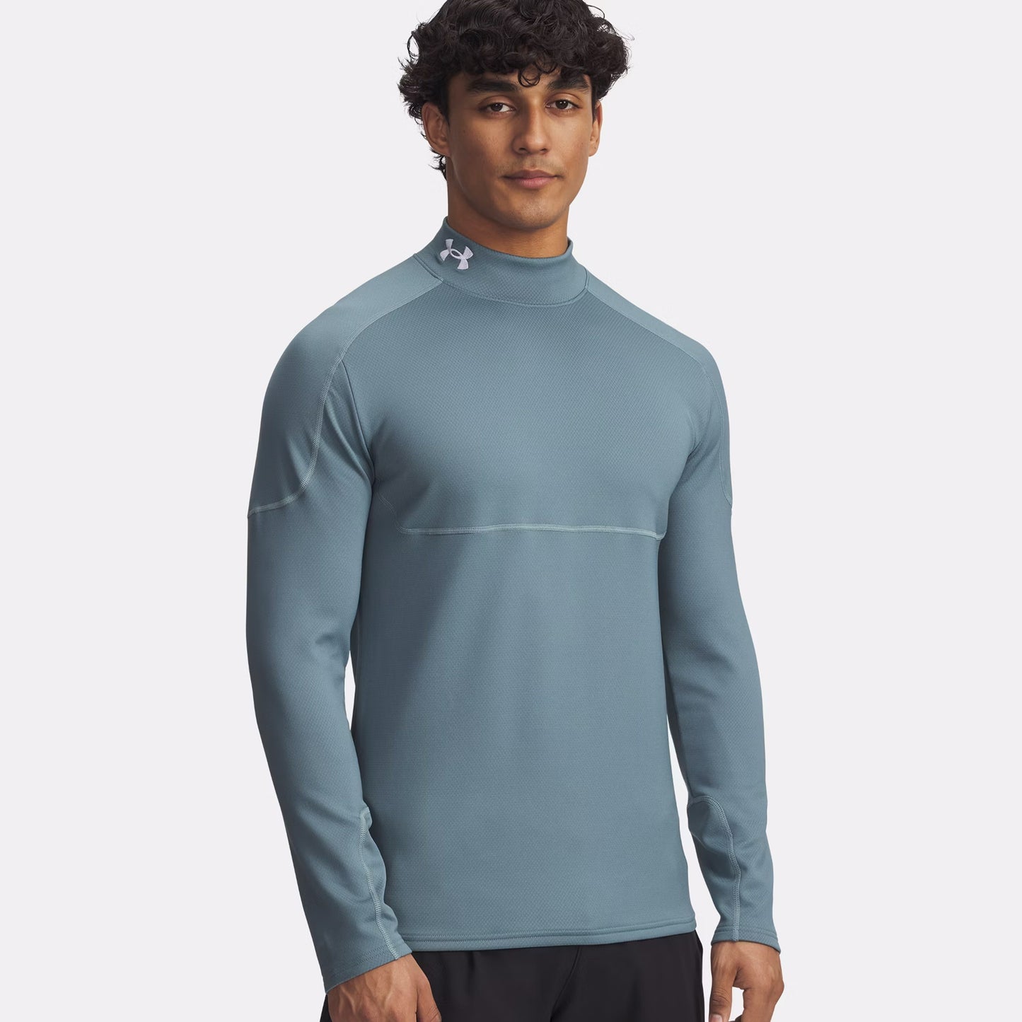 Under Armour Cold Weather Grid Longsleeve Herren-Blaugrau Under Armour Cold Weather Grid Longsleeve Herren-Blaugrau