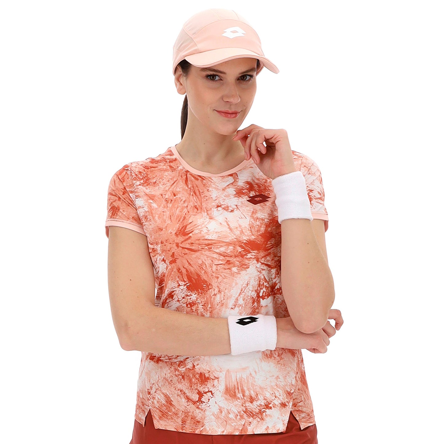 Lotto Tech IV T-Shirt Damen-Rosa Lotto Tech IV T-Shirt Damen-Rosa
