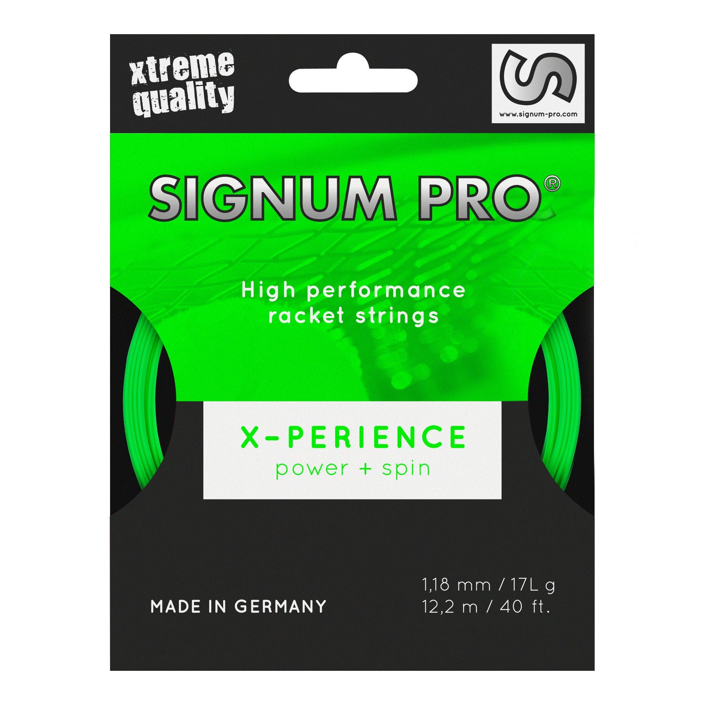 Signum Pro Xperience Saitenset 12m-Neongrün Signum Pro Xperience Saitenset 12m-Neongrün