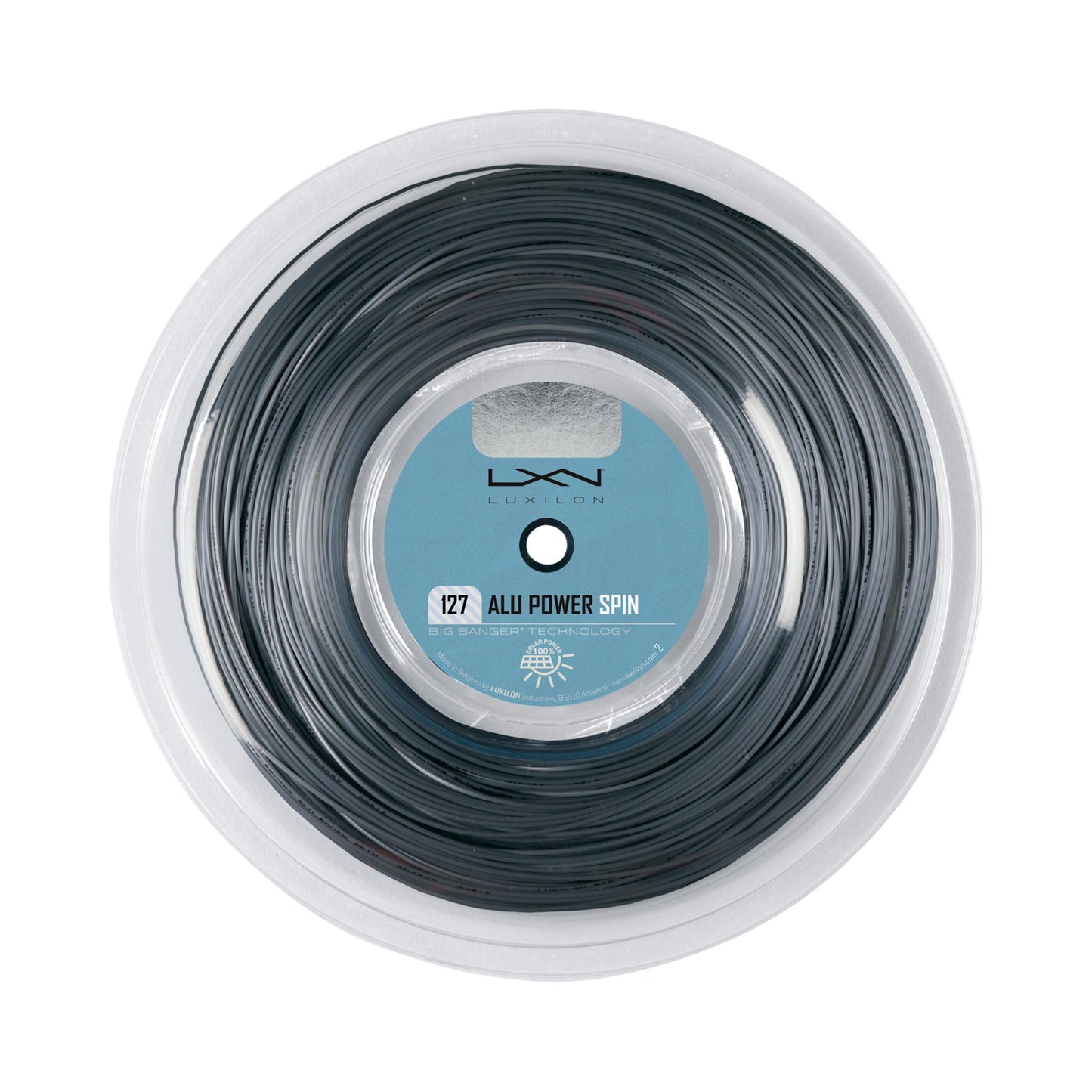 Luxilon Alu Power Spin Saitenrolle 220m-Silber Luxilon Alu Power Spin Saitenrolle 220m-Silber