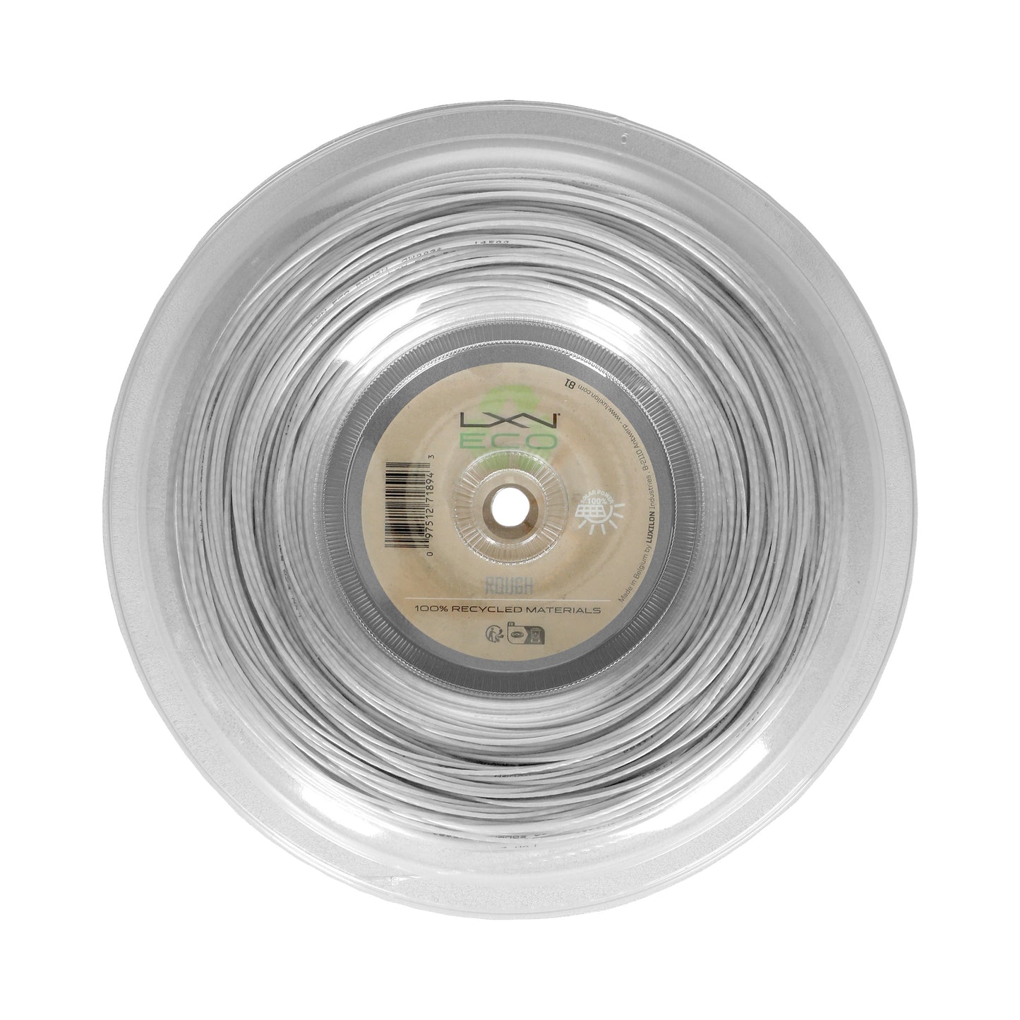 Luxilon Eco Rough Saitenrolle 200m-Grau Luxilon Eco Rough Saitenrolle 200m-Grau