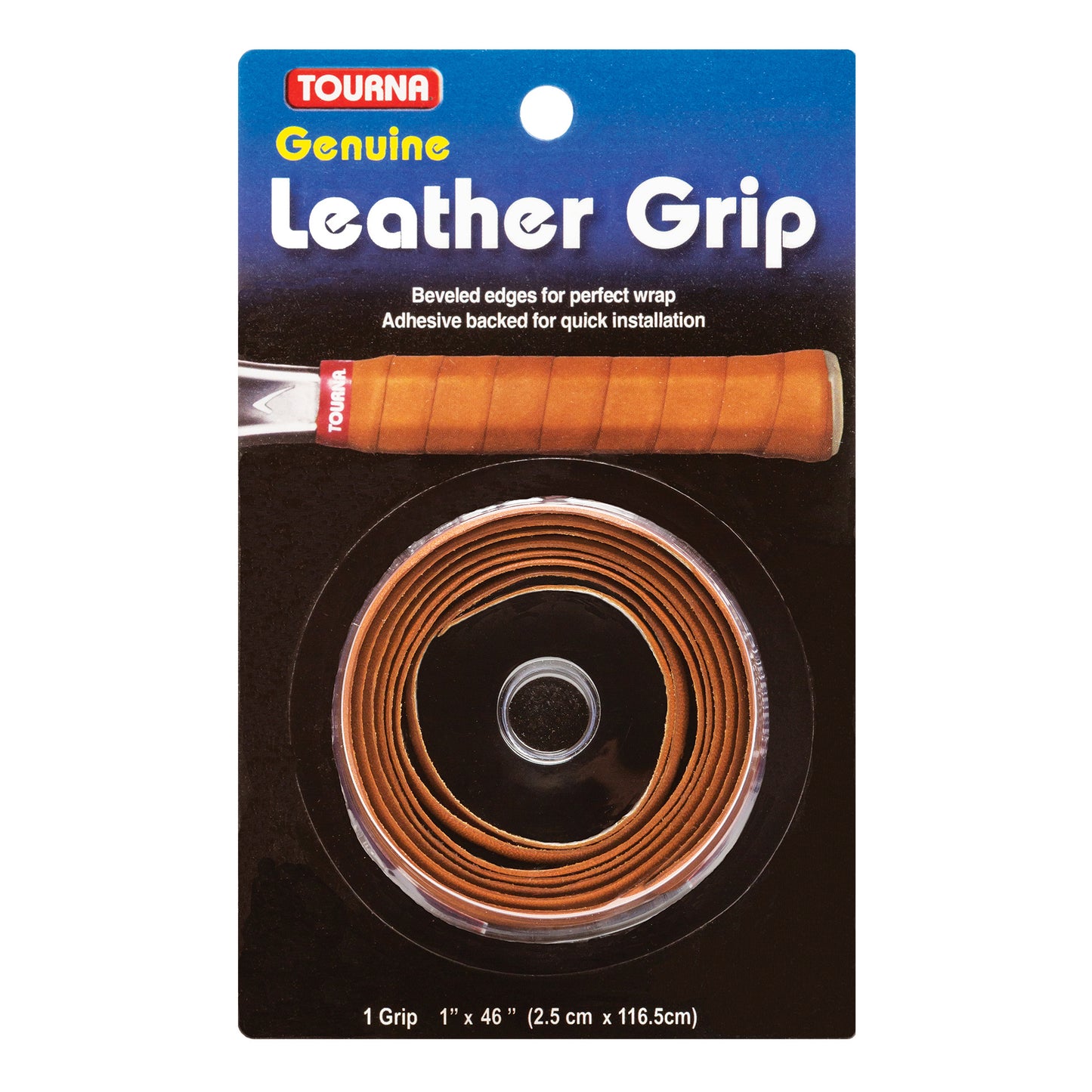 Tourna Genuine Leather 1er Pack-Braun Tourna Genuine Leather 1er Pack-Braun