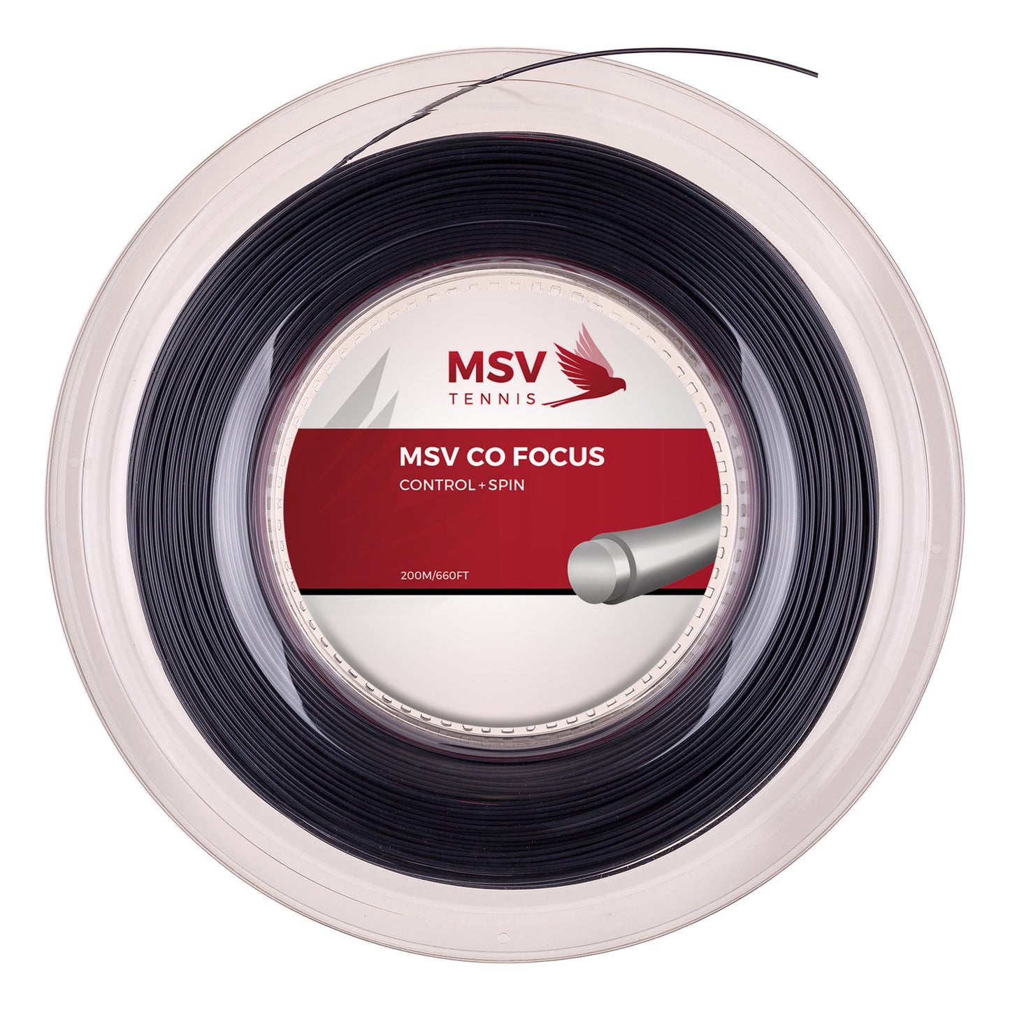MSV Co.-Focus Saitenrolle 200m-Schwarz MSV Co.-Focus Saitenrolle 200m-Schwarz