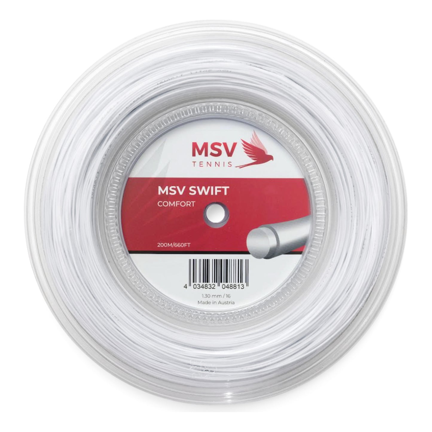 MSV Swift Saitenrolle 200m-Weiß MSV Swift Saitenrolle 200m-Weiß