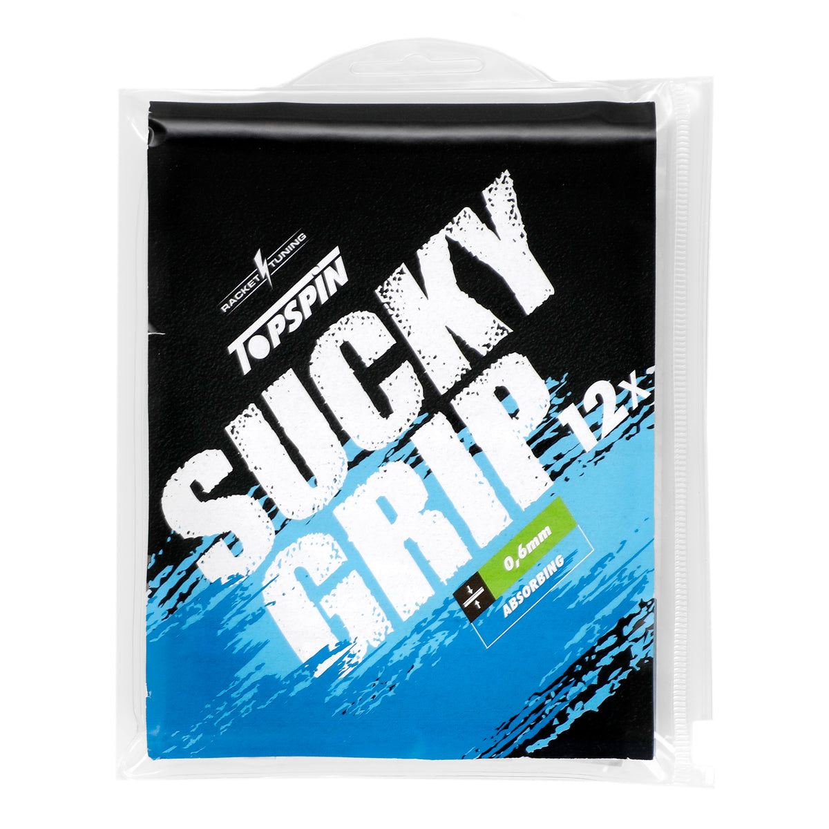 Topspin Sucky Grip 12er Pack-Grau Topspin Sucky Grip 12er Pack-Grau