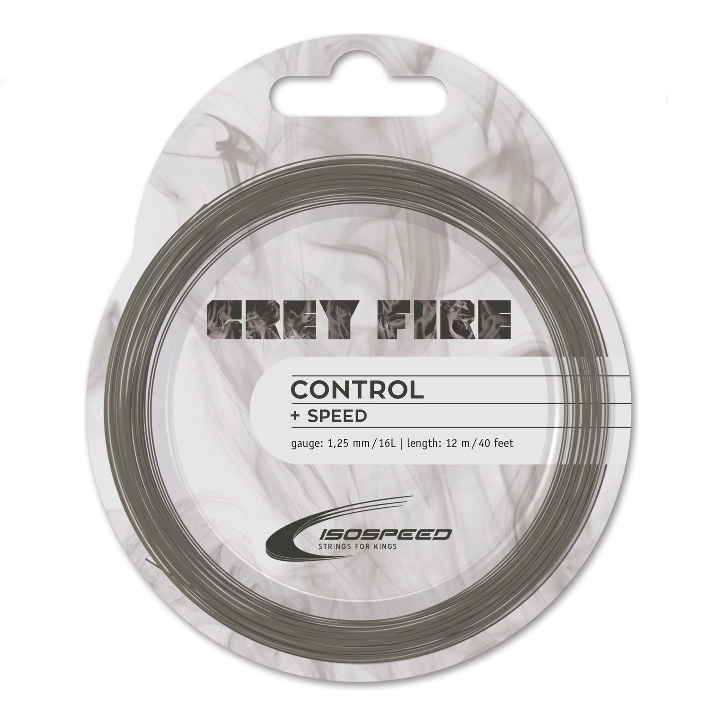 Isospeed Grey Fire Saitenset 12m-Grau Isospeed Grey Fire Saitenset 12m-Grau