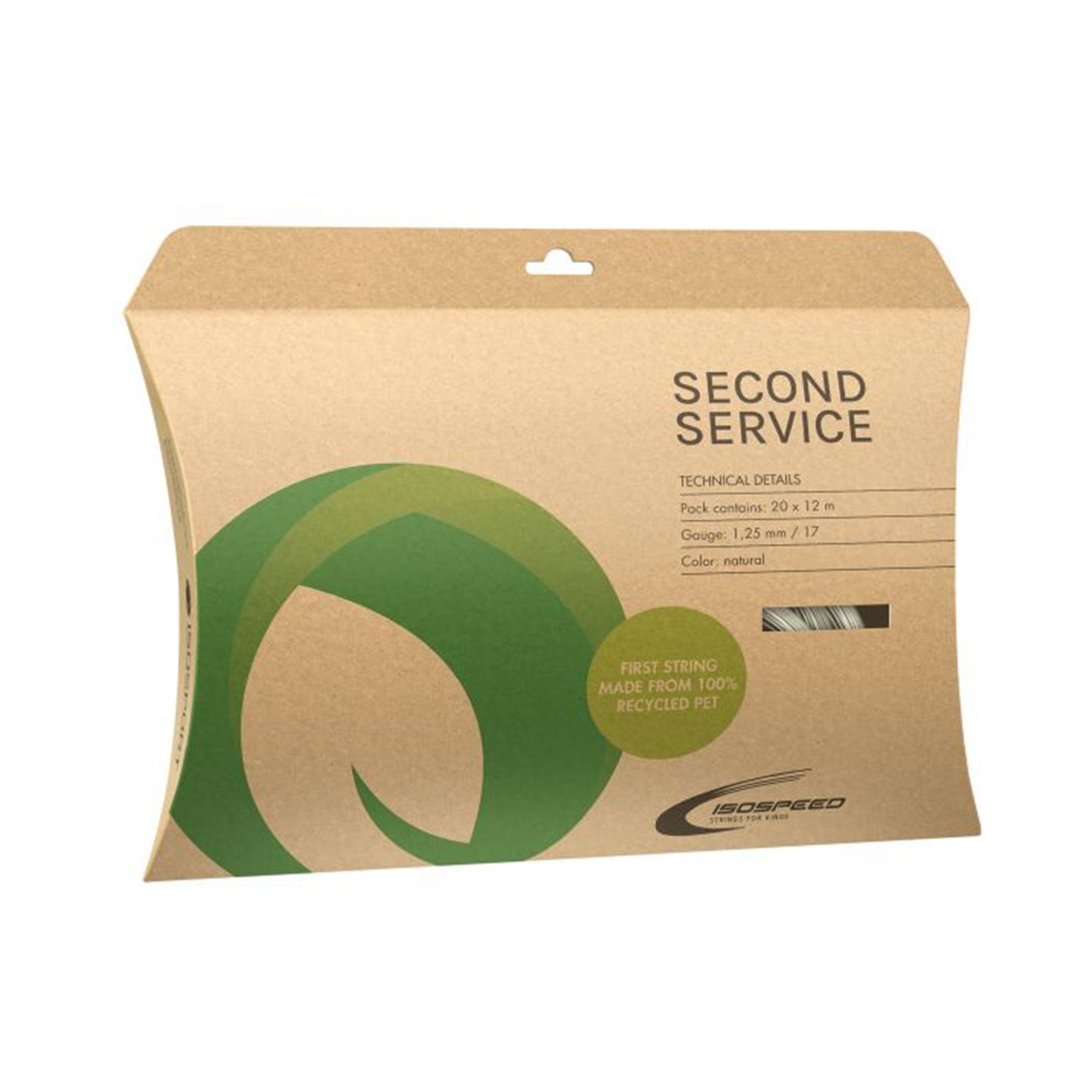 Isospeed Second Service Bigpack 20 X12 M Saitenrolle-Nude Isospeed Second Service Bigpack 20 X12 M Saitenrolle-Nude