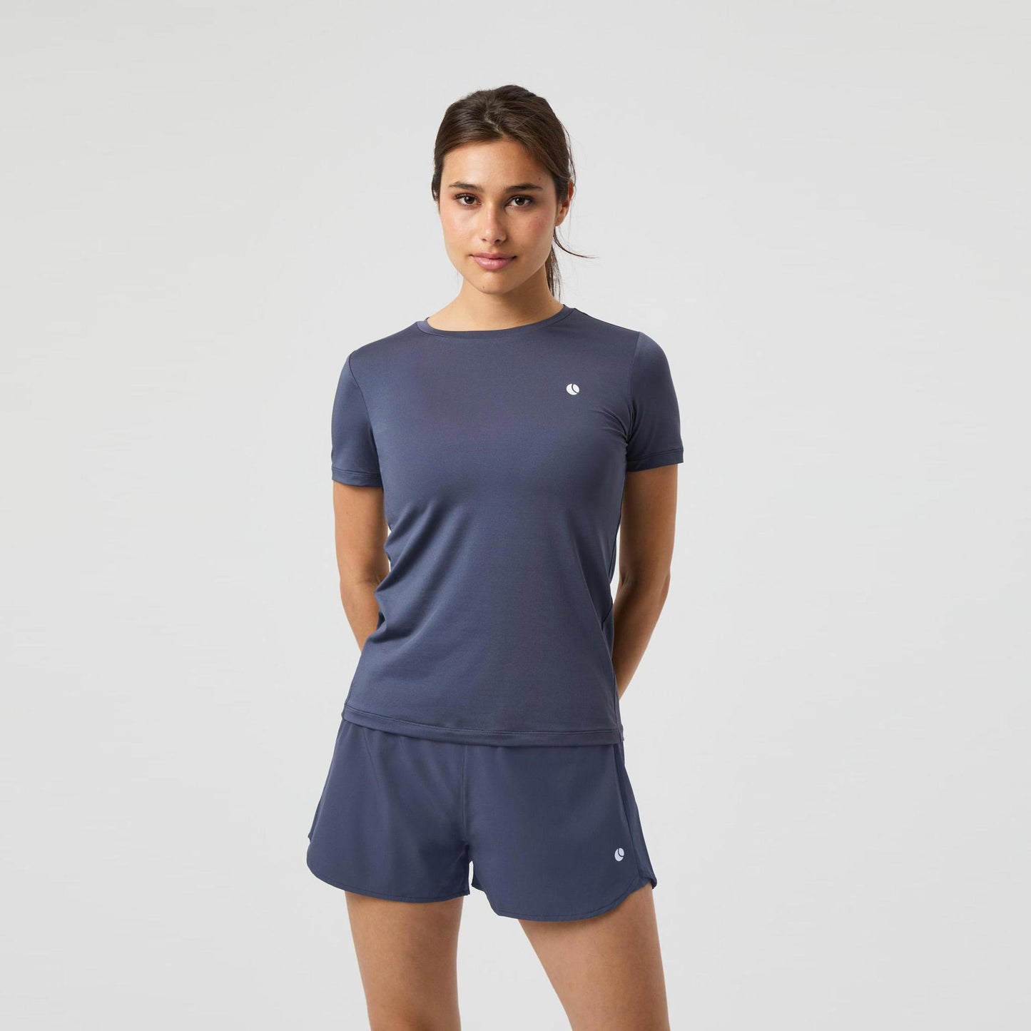 Björn Borg Ace Slim T-Shirt Damen - dunkelgrau Björn Borg Ace Slim T-Shirt Damen - dunkelgrau