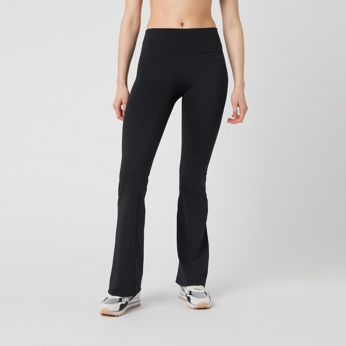 Björn Borg Flare Tight Damen-schwarz Björn Borg Flare Tight Damen-schwarz