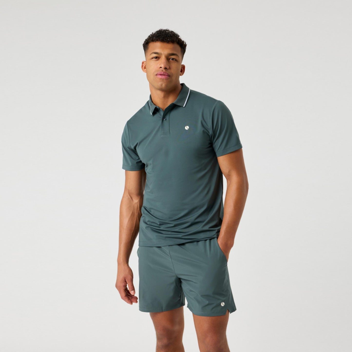 Björn Borg Ace Polo Herren - dunkelgrün Björn Borg Ace Polo Herren - dunkelgrün