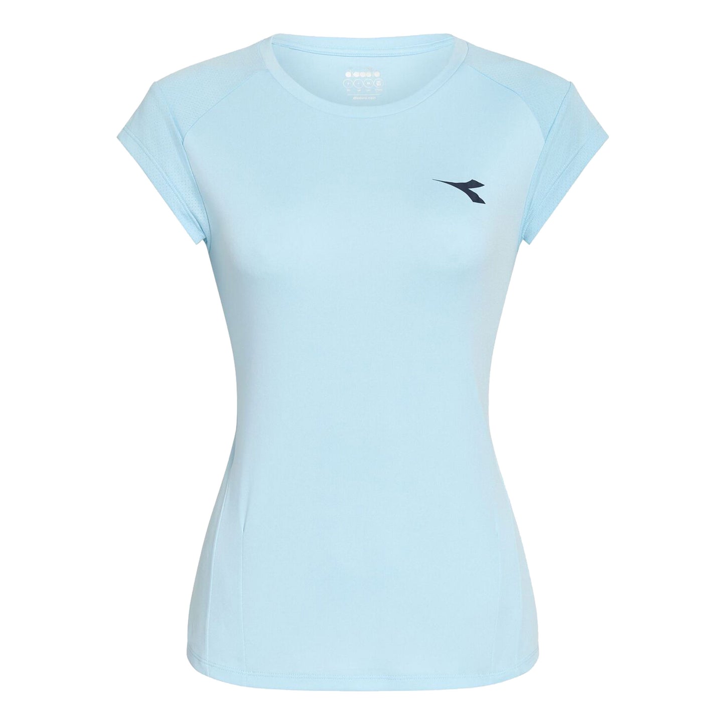 Diadora L. T-Shirt Damen-Hellblau Diadora L. T-Shirt Damen-Hellblau