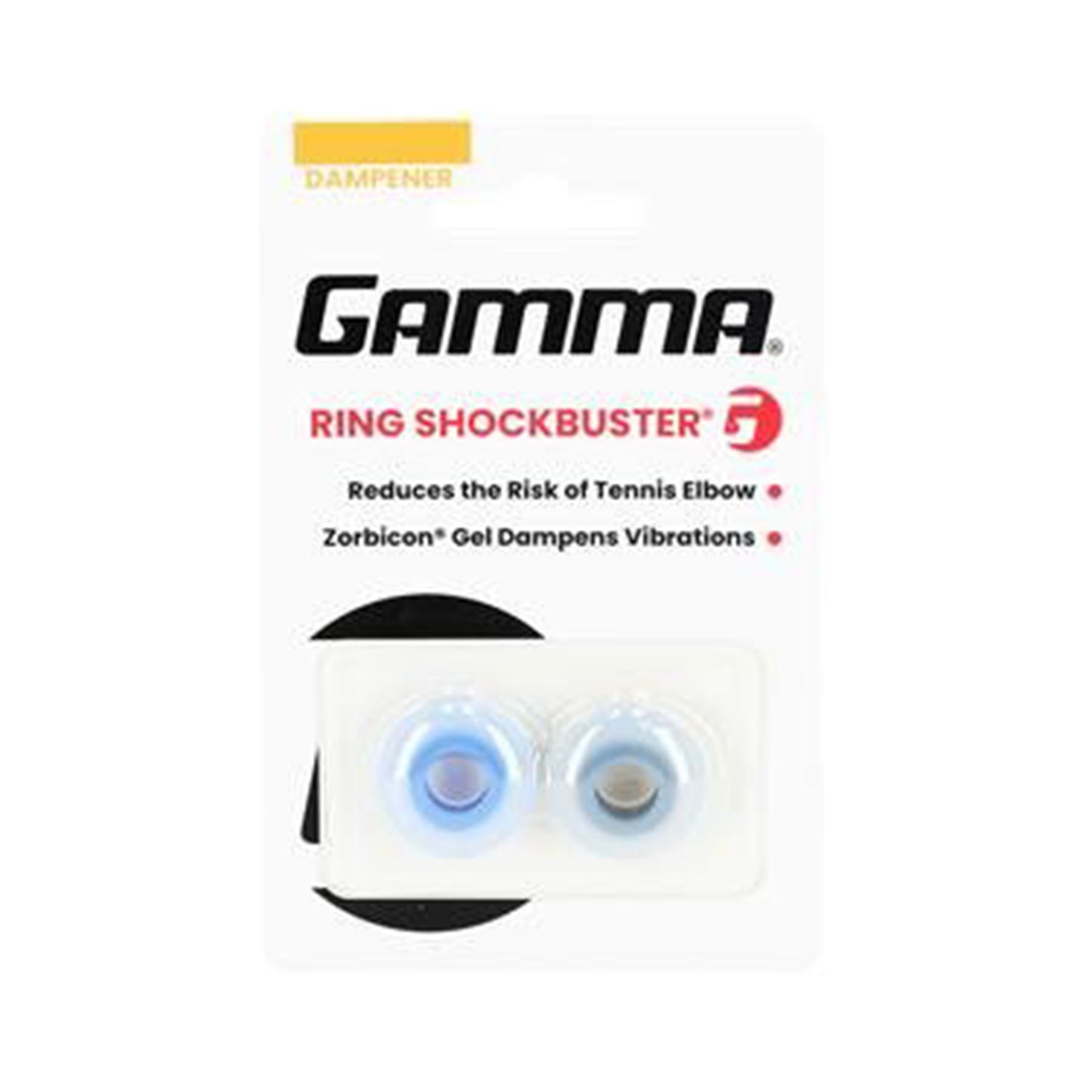 Gamma Ring Shockbuster Dämpfer-Blau,Schwarz Gamma Ring Shockbuster Dämpfer-Blau,Schwarz