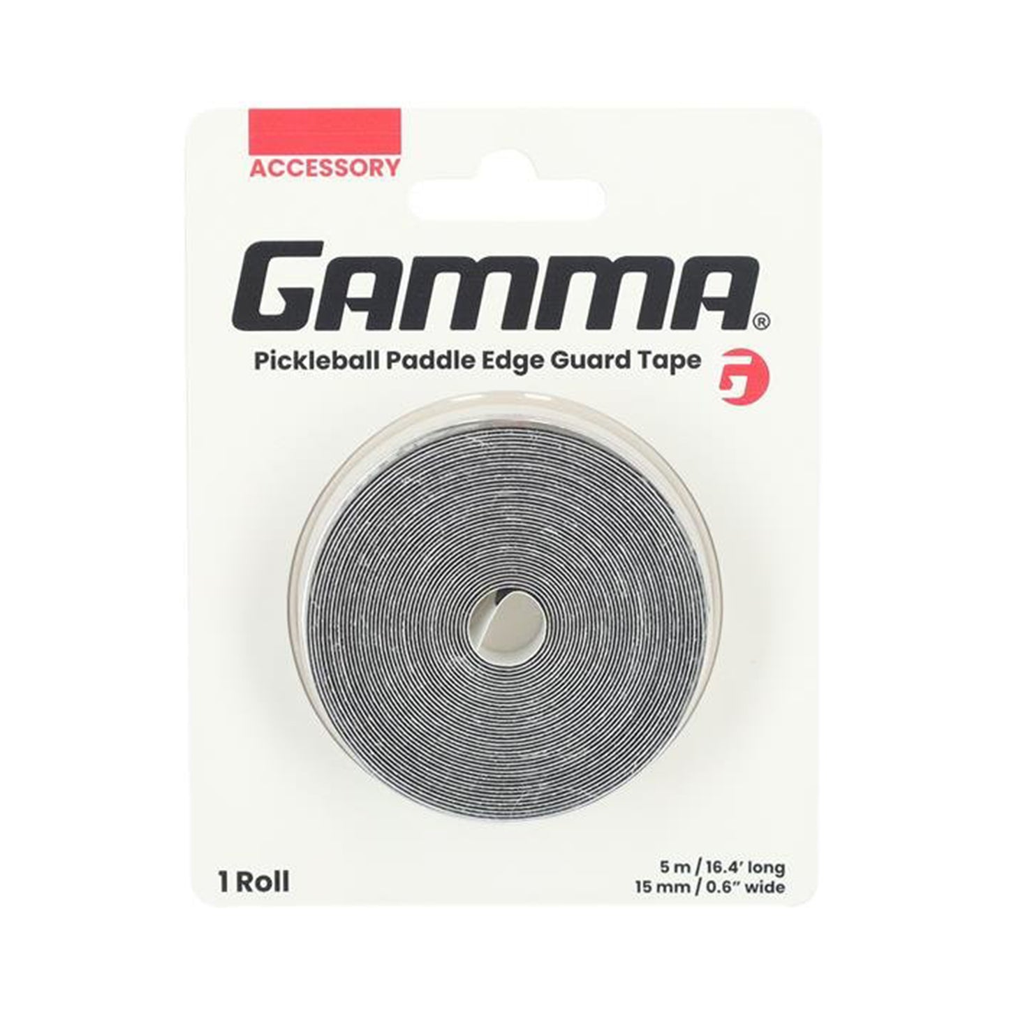 Gamma Pickleball Rahmenschutzband-Schwarz Gamma Pickleball Rahmenschutzband-Schwarz