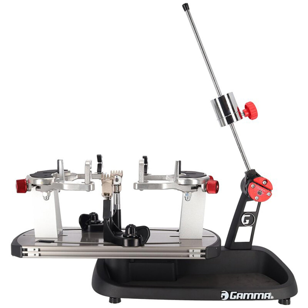 Gamma Momentum 6 Plus Besaitungsmaschine-Schwarz,Silber Gamma Momentum 6 Plus Besaitungsmaschine-Schwarz,Silber