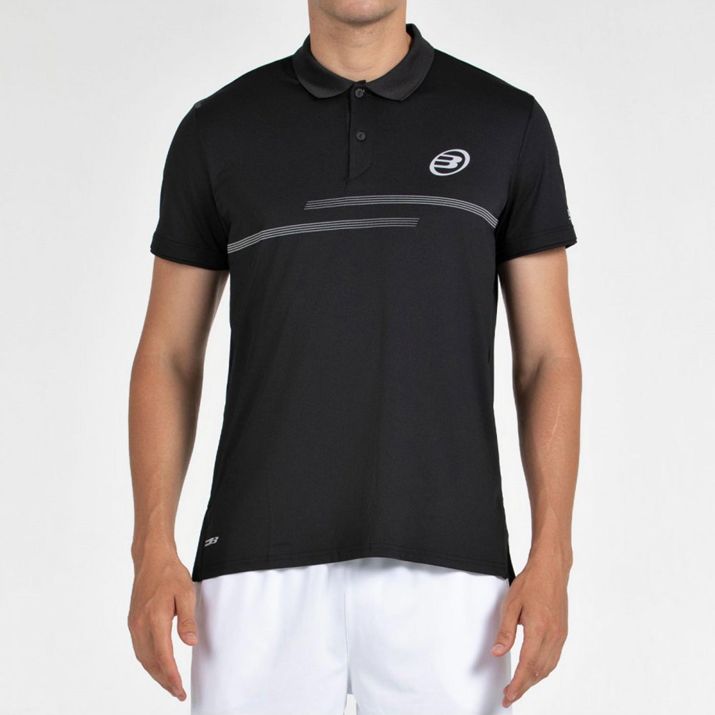 Bullpadel Menkar Polo Herren-Schwarz Bullpadel Menkar Polo Herren-Schwarz