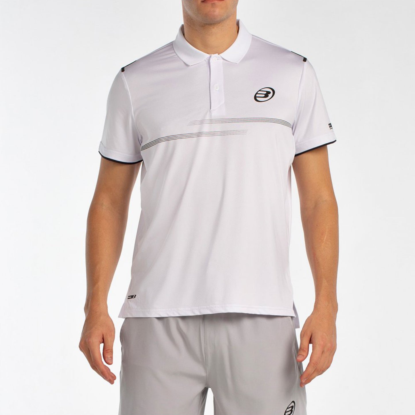 Bullpadel Menkar Polo Herren-Weiß Bullpadel Menkar Polo Herren-Weiß