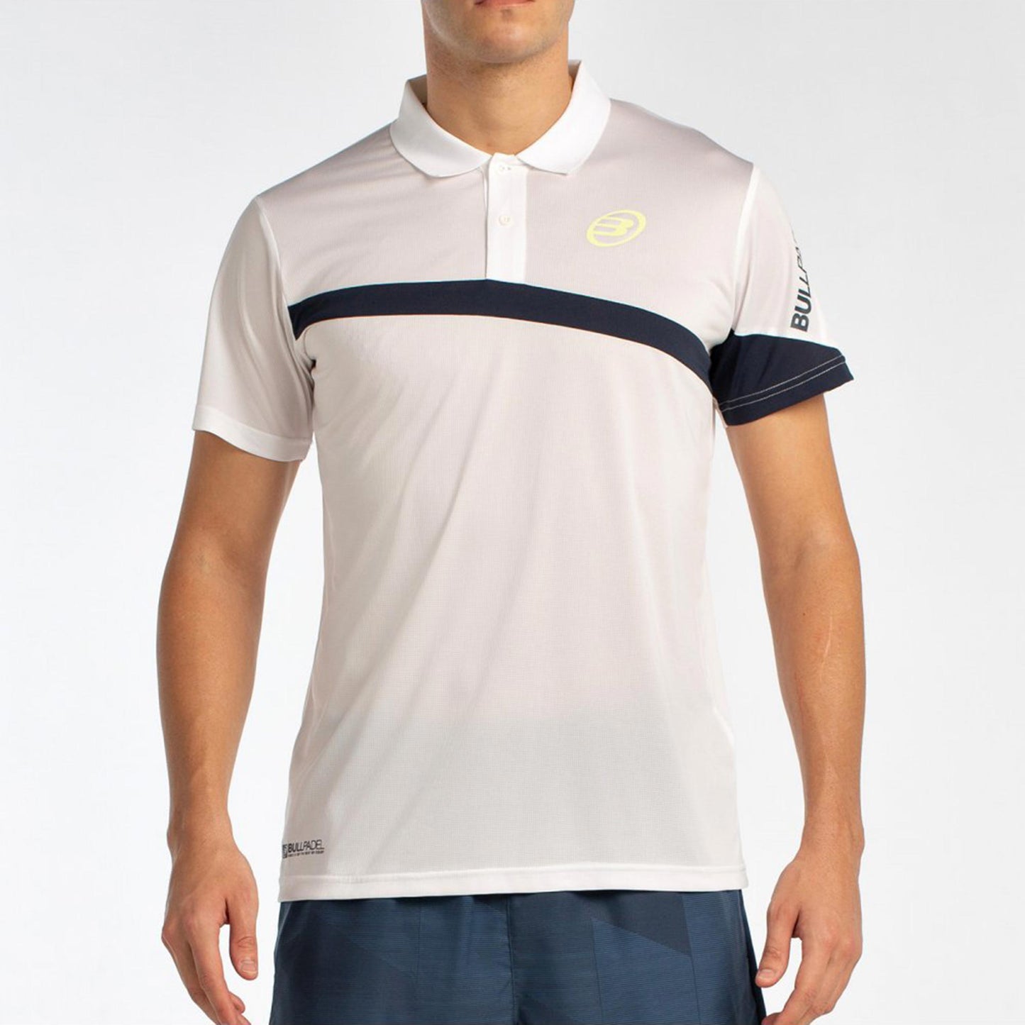 Bullpadel Lucir Polo Herren-Weiß Bullpadel Lucir Polo Herren-Weiß